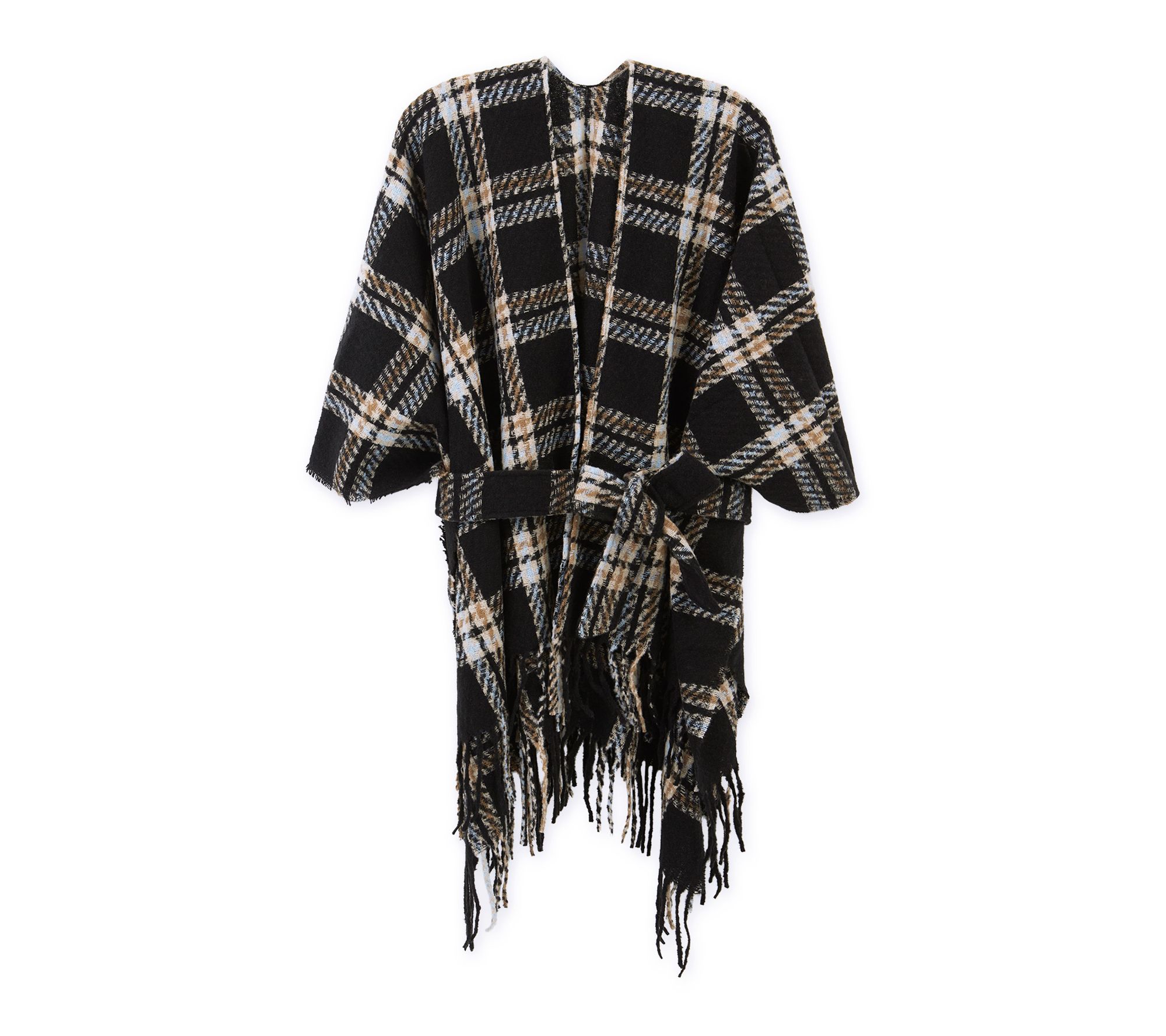 Hadley Wren Charlie Plaid Ruana