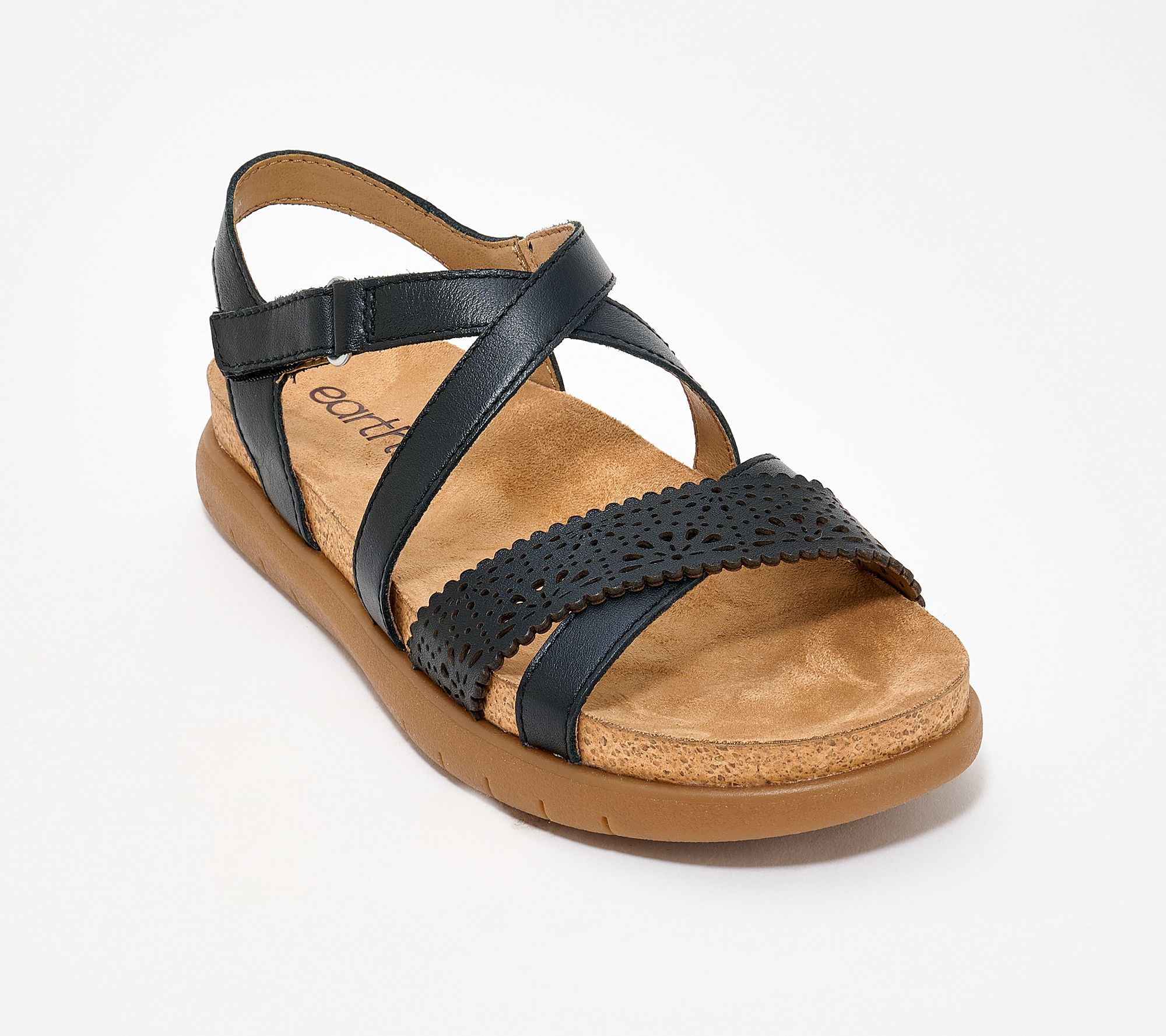 Earth Leather Adjustable Sandals-Athena