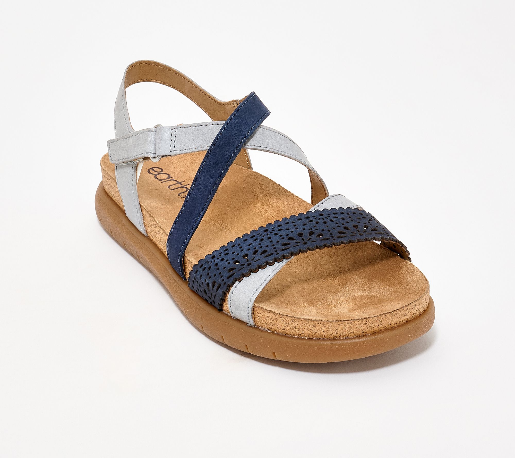 Earth Leather Adjustable Sandals-Athena