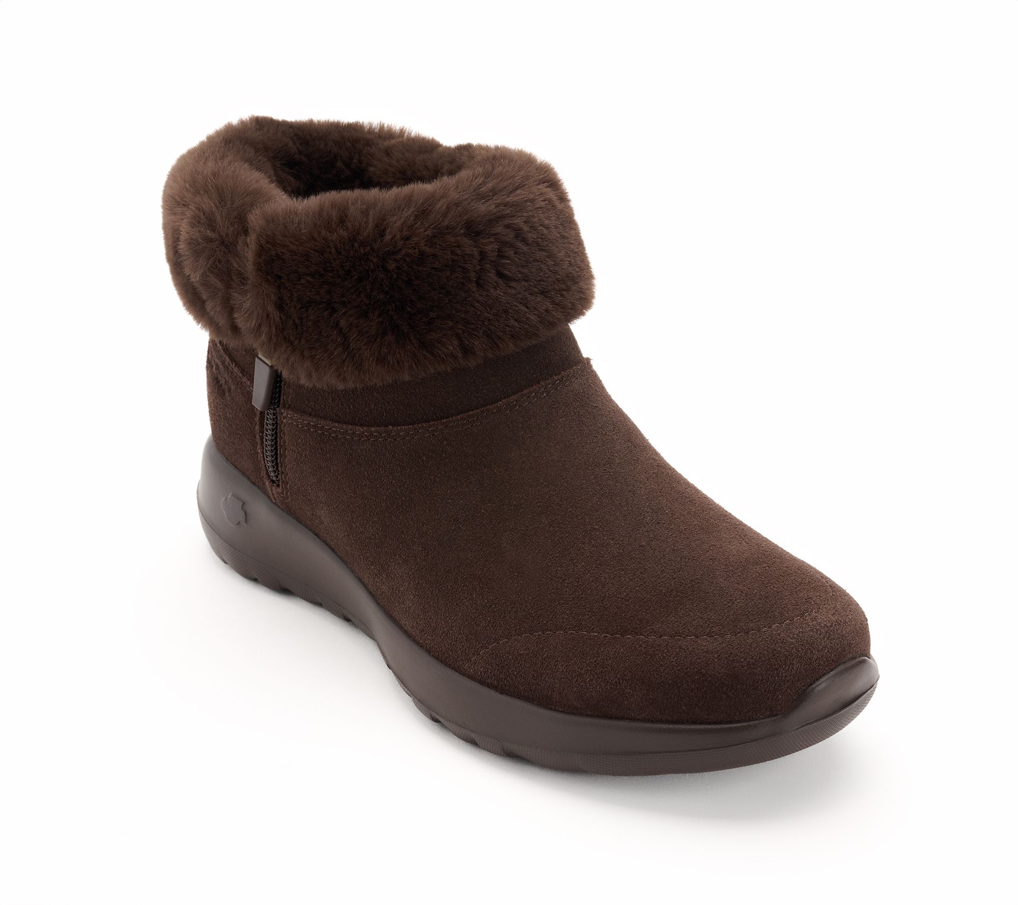 "As Is" Skechers Slip- ins On-the-Go Joy Water-Repel Suede Boots