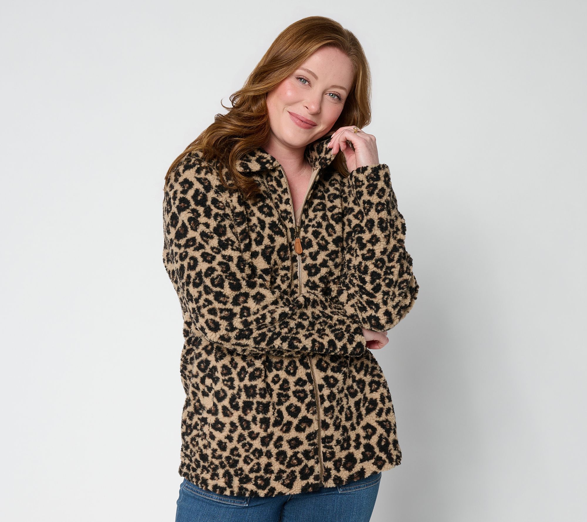 Belle by Kim Gravel Hey Y'all It's Fall Sherpa Jacket
