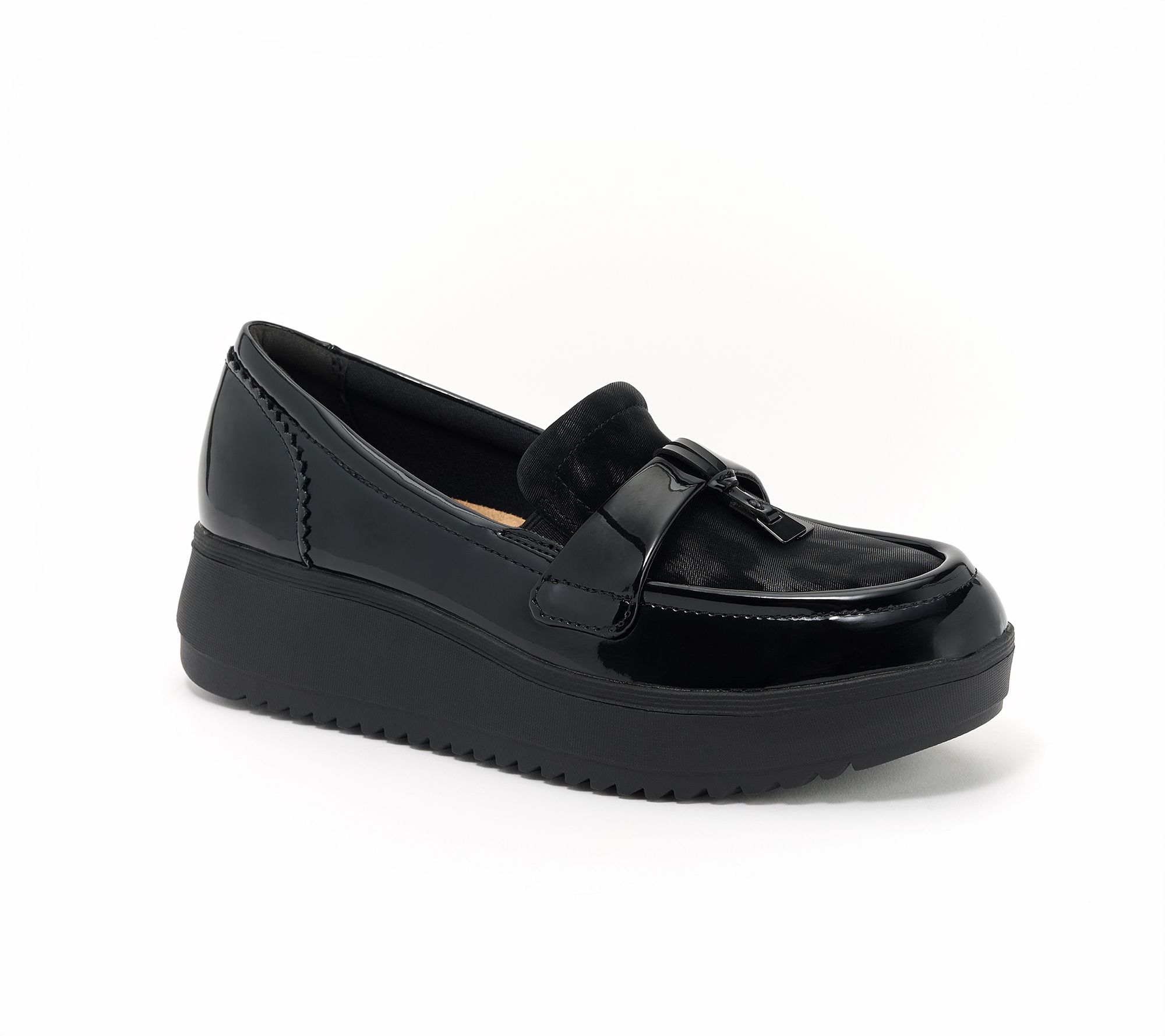 Clarks Collection Leather or Patent Loafers -Zylah Bella