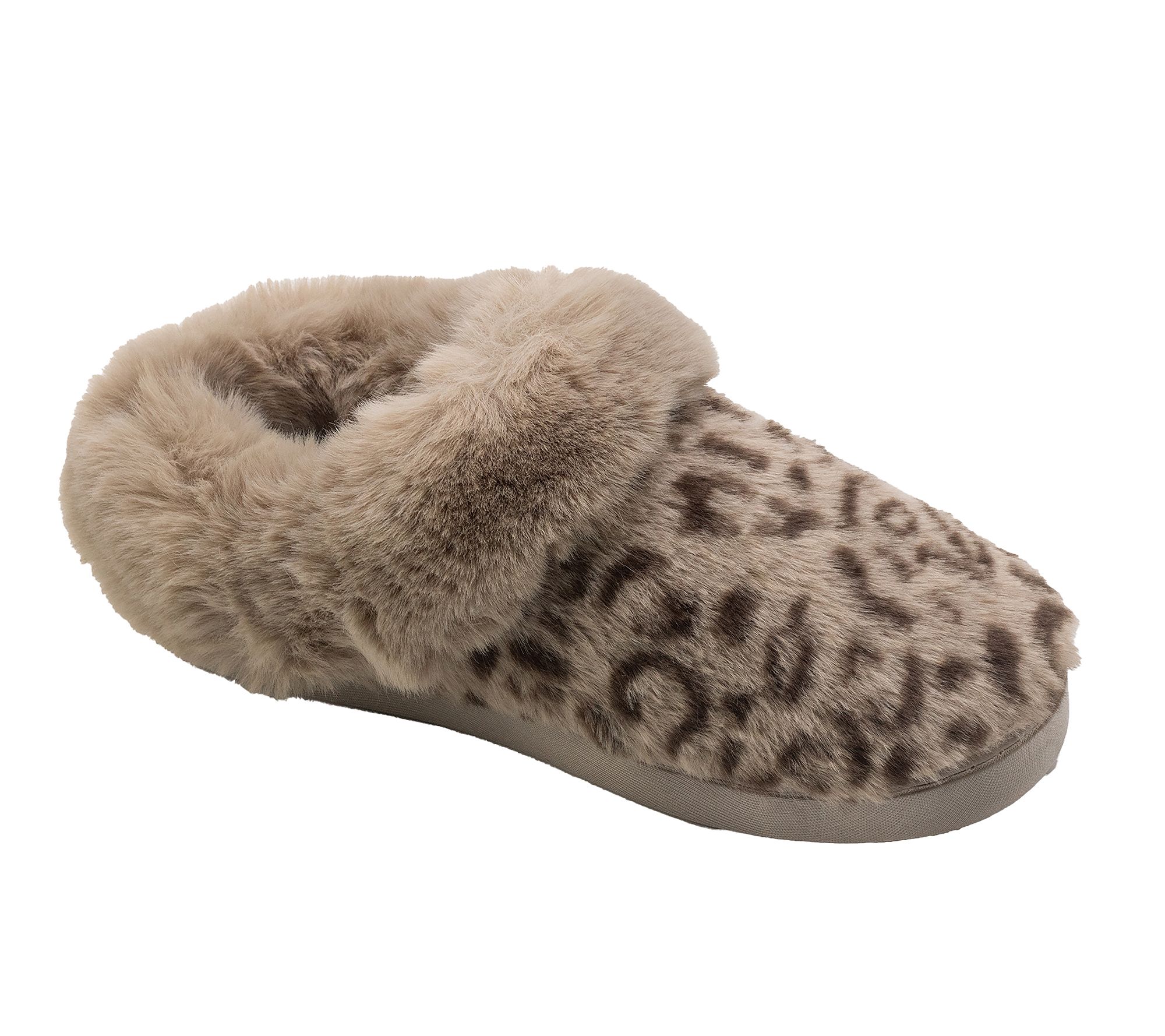 Cuddl Duds Animal Print Cozy Slippers