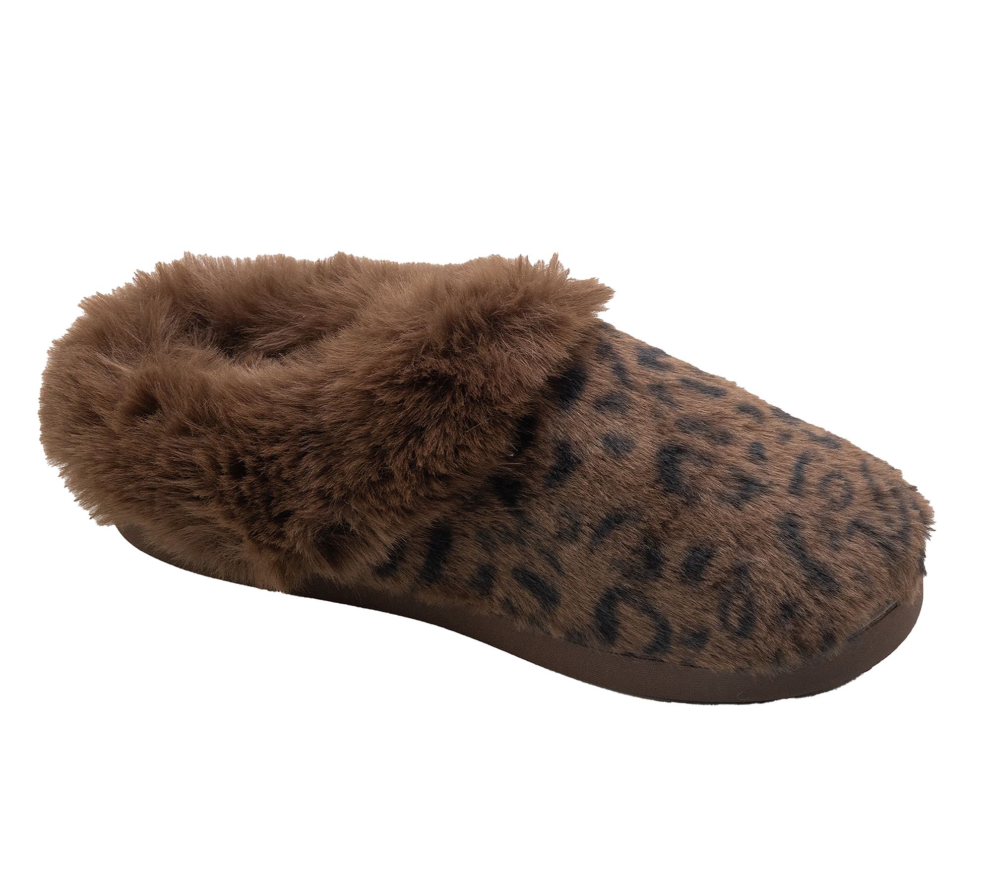 Cuddl Duds Animal Print Cozy Slippers