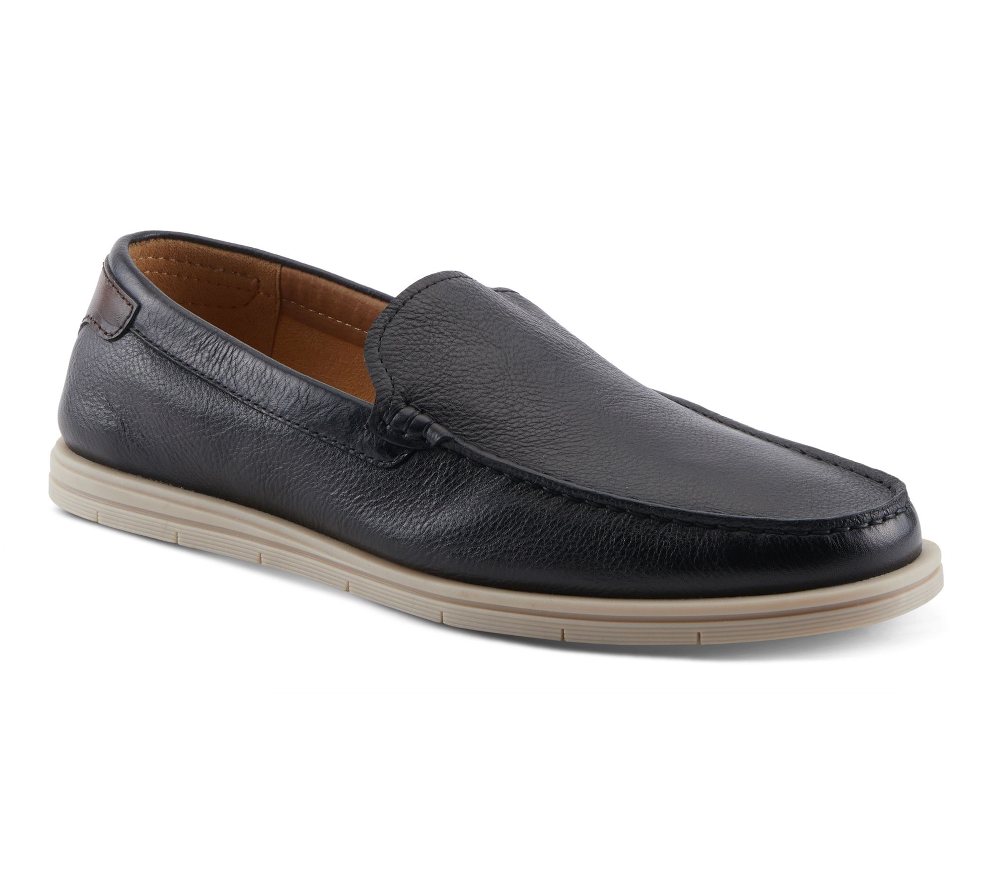 Spring Step Men Leather Slip-on Shoe - Hord