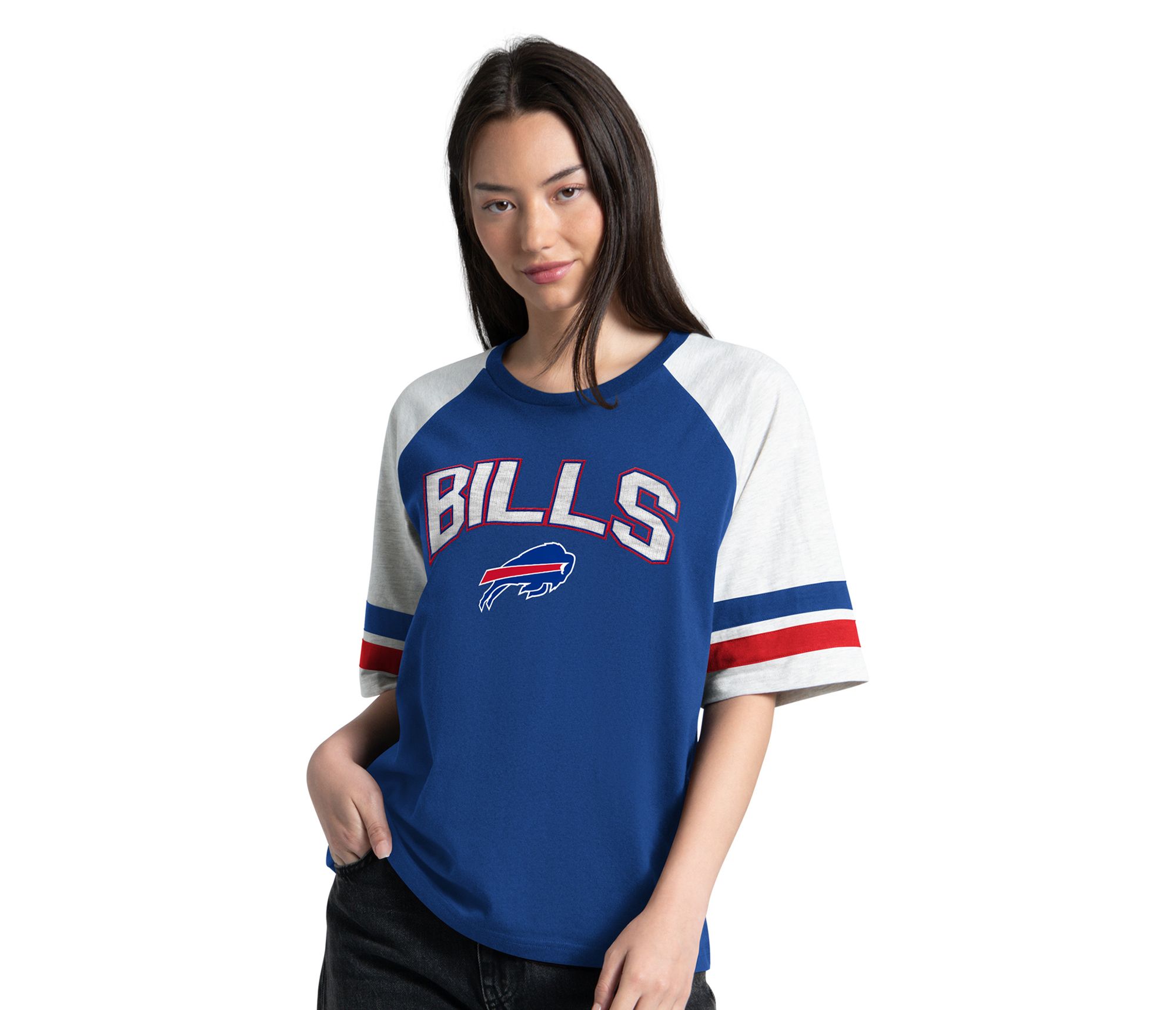 NFL Officially Licensed Women's Oversized Short Sleeve T-Shirt