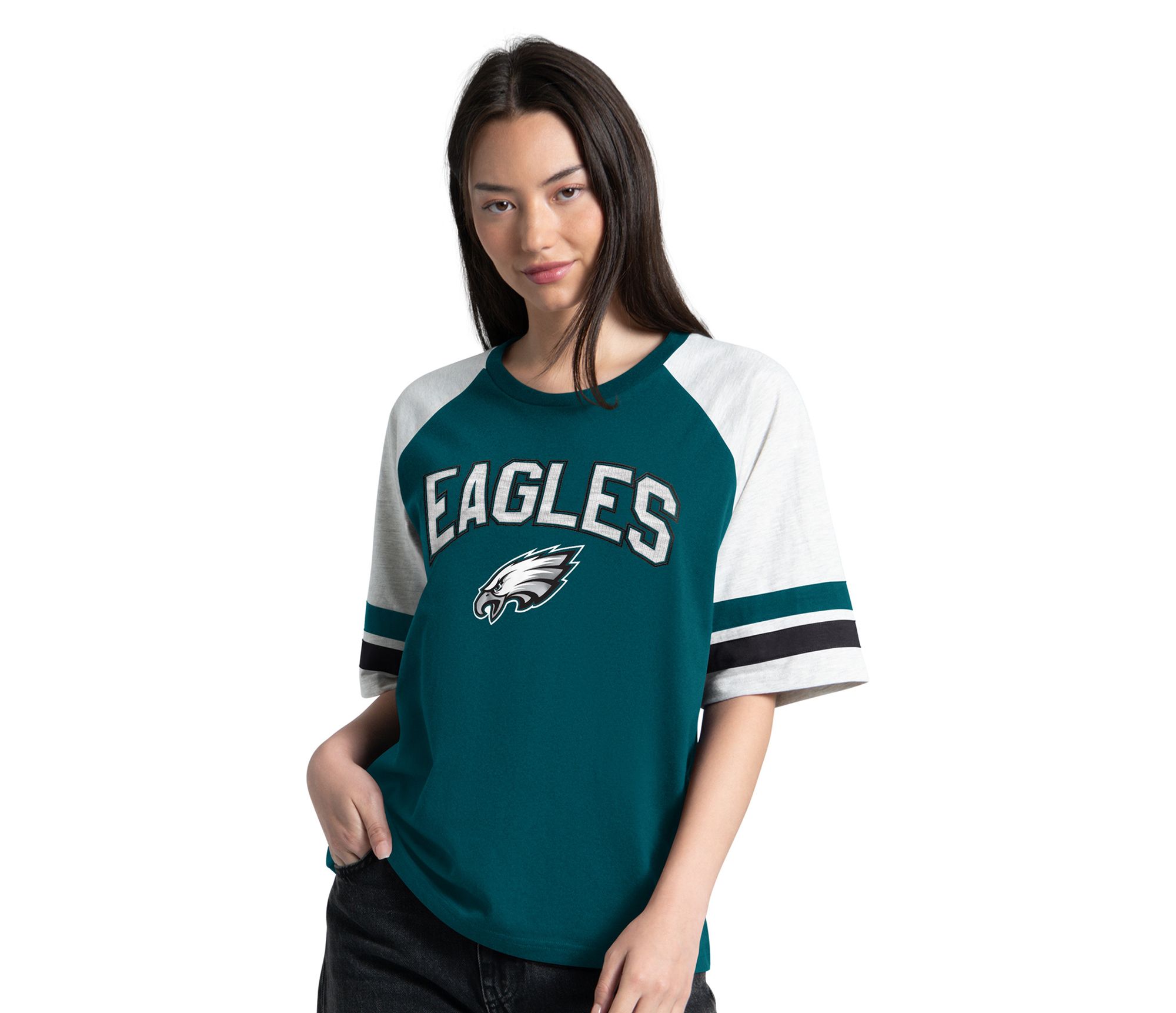 NFL Officially Licensed Women's Oversized Short Sleeve T-Shirt