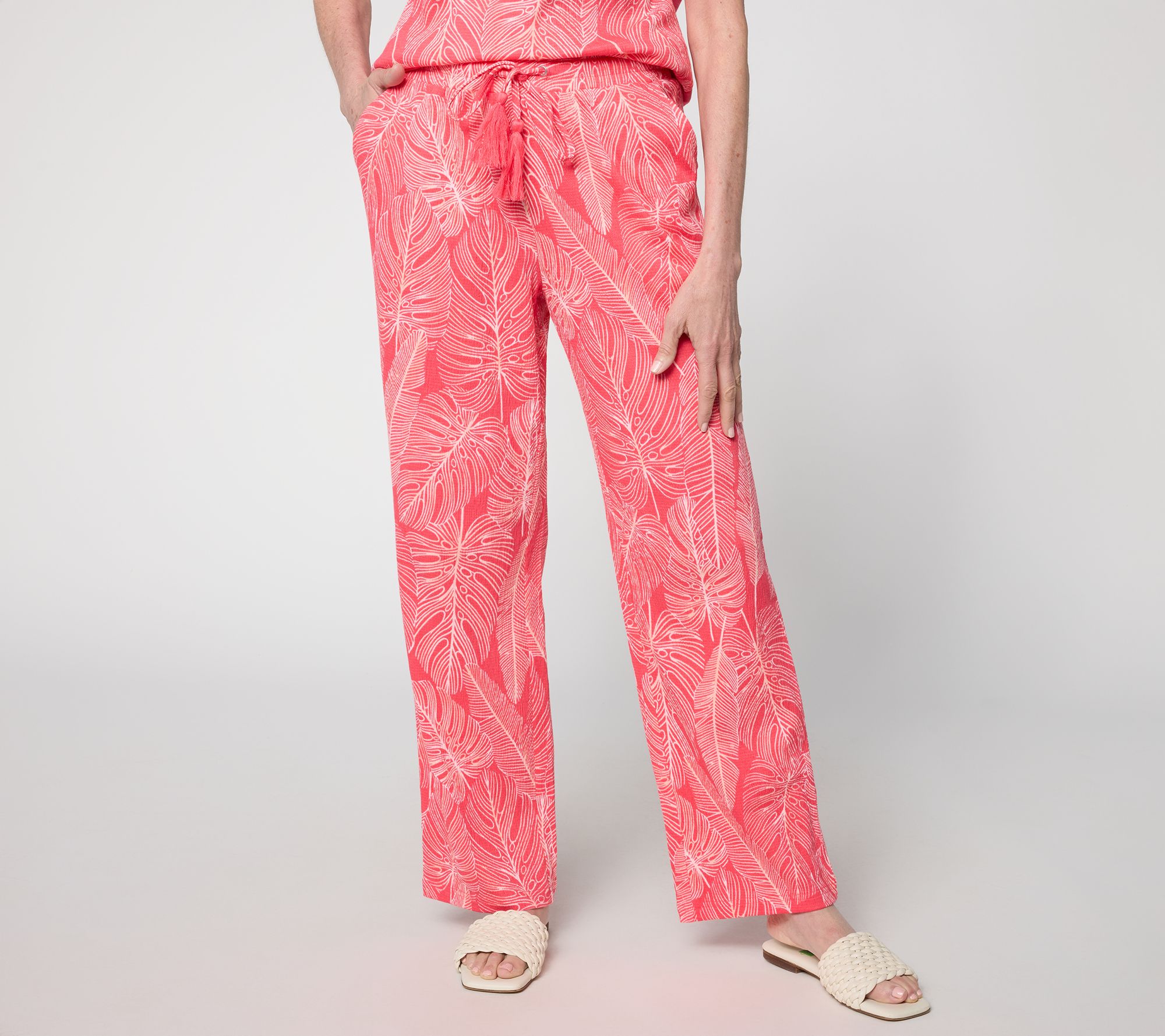  "As Is" Belle by Kim Gravel Tall Packabelle Slay the Vacay Straight Pants