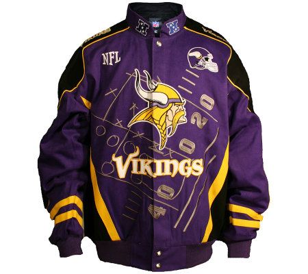 NFL Minnesota Vikings Scoreboard Jacket - QVC.com