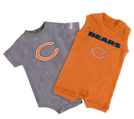 Bears Orange Baby NFL Chicago Bears Bodysuit