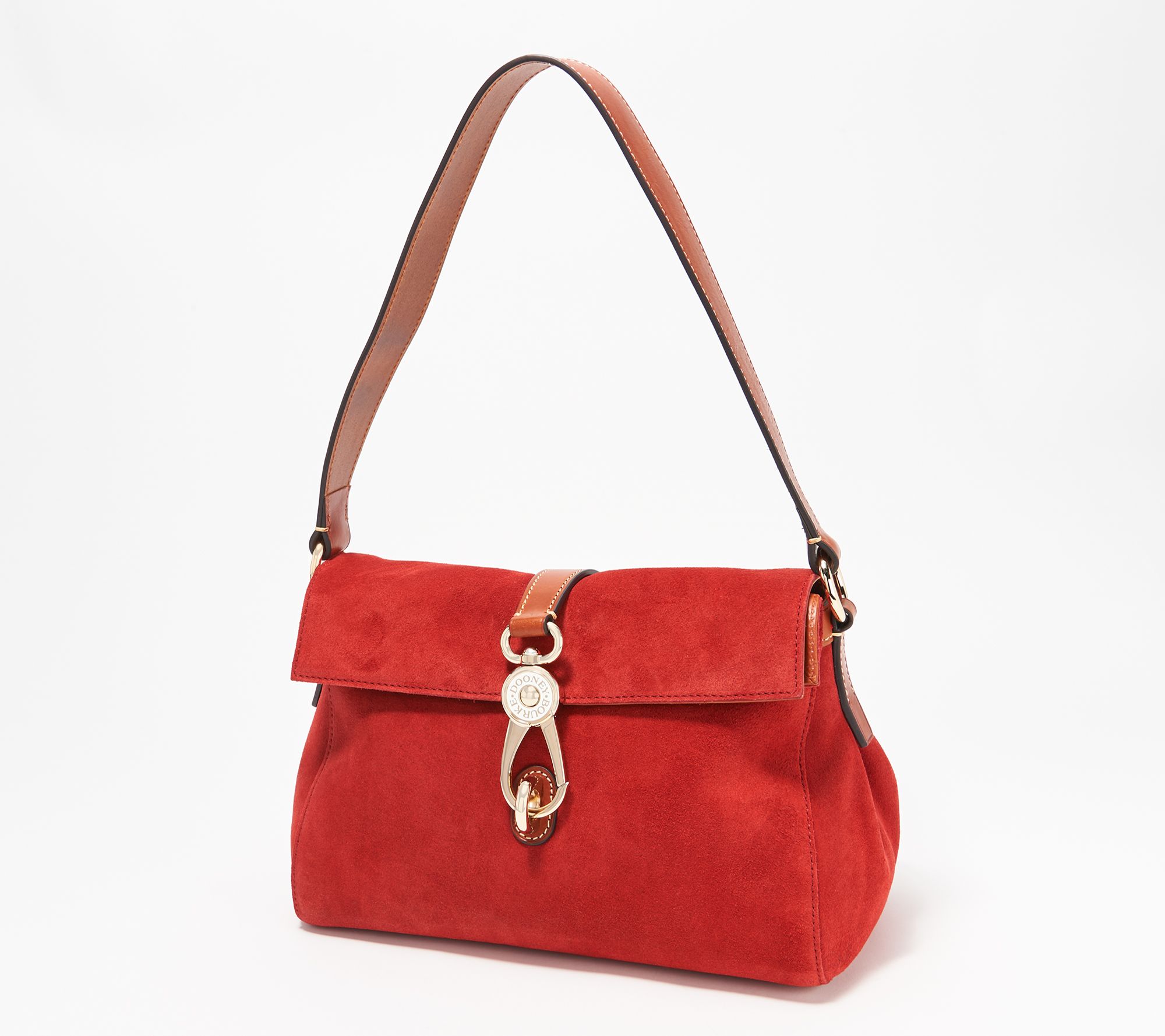 qvc dooney & bourke suede bags