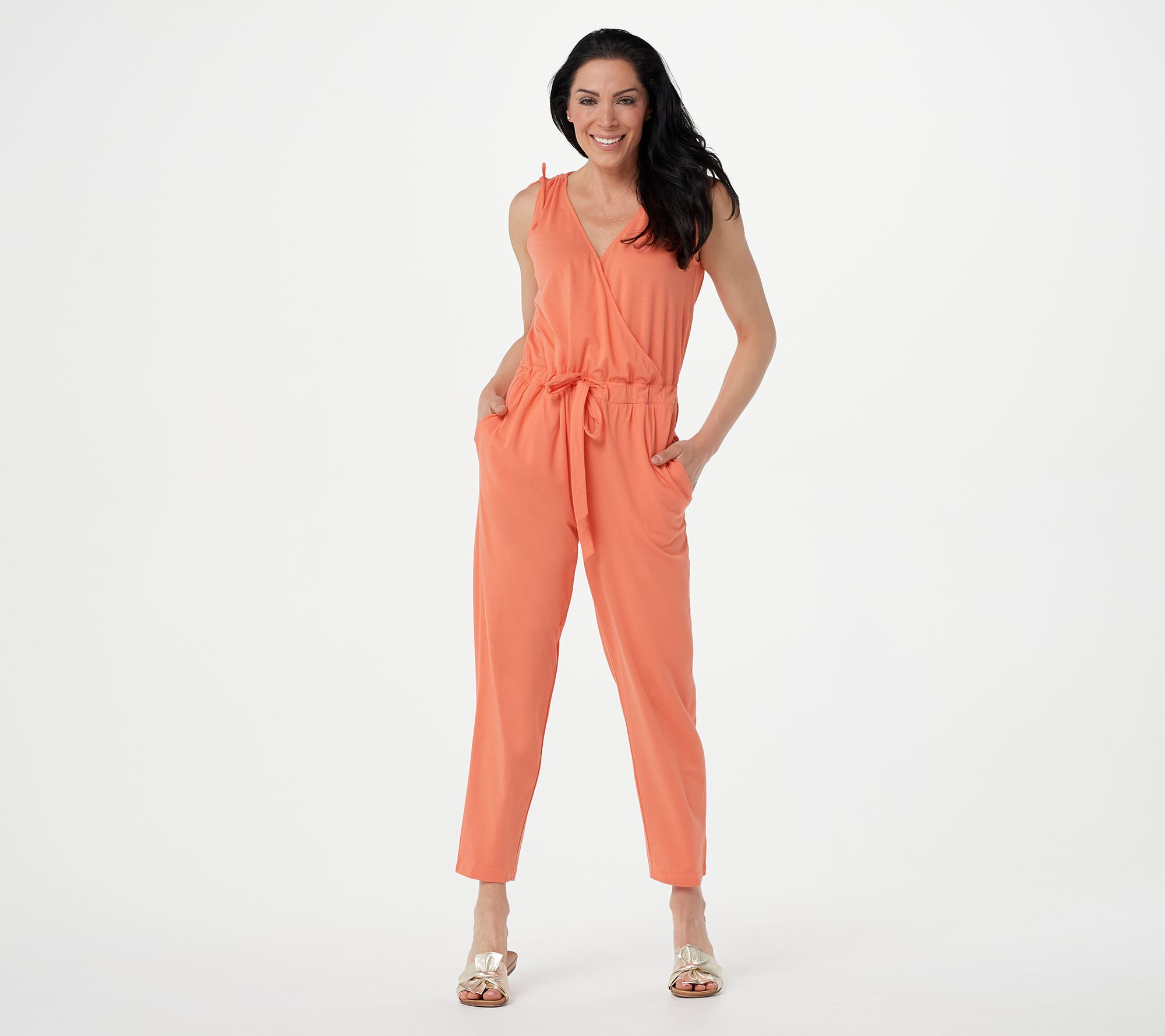 kim and co jumpsuits qvc