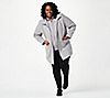 zuda Brushed Coat with Removable Lightweight Lining, 3 of 6