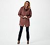 zuda Brushed Coat with Removable Lightweight Lining, 4 of 6