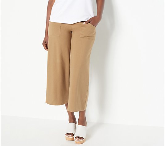 Women with Control Petite Tummy Control Gaucho Pants