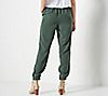 "As Is" Side Stitch Regular Soft Tencera Pleated Jogger Pants, 1 of 2