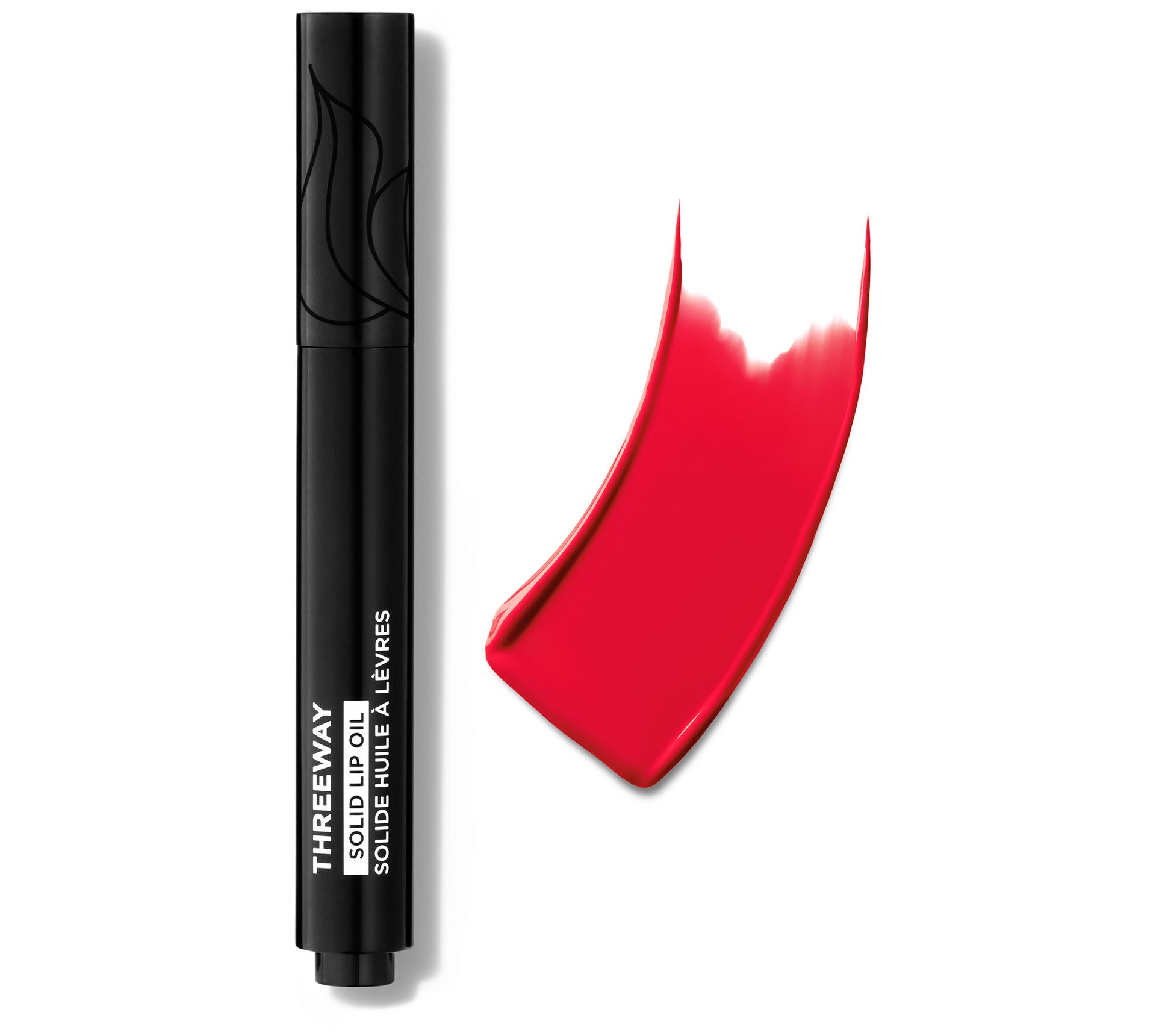 Deck of Scarlet Threeway Solid Lip Oil - 0.06 oz