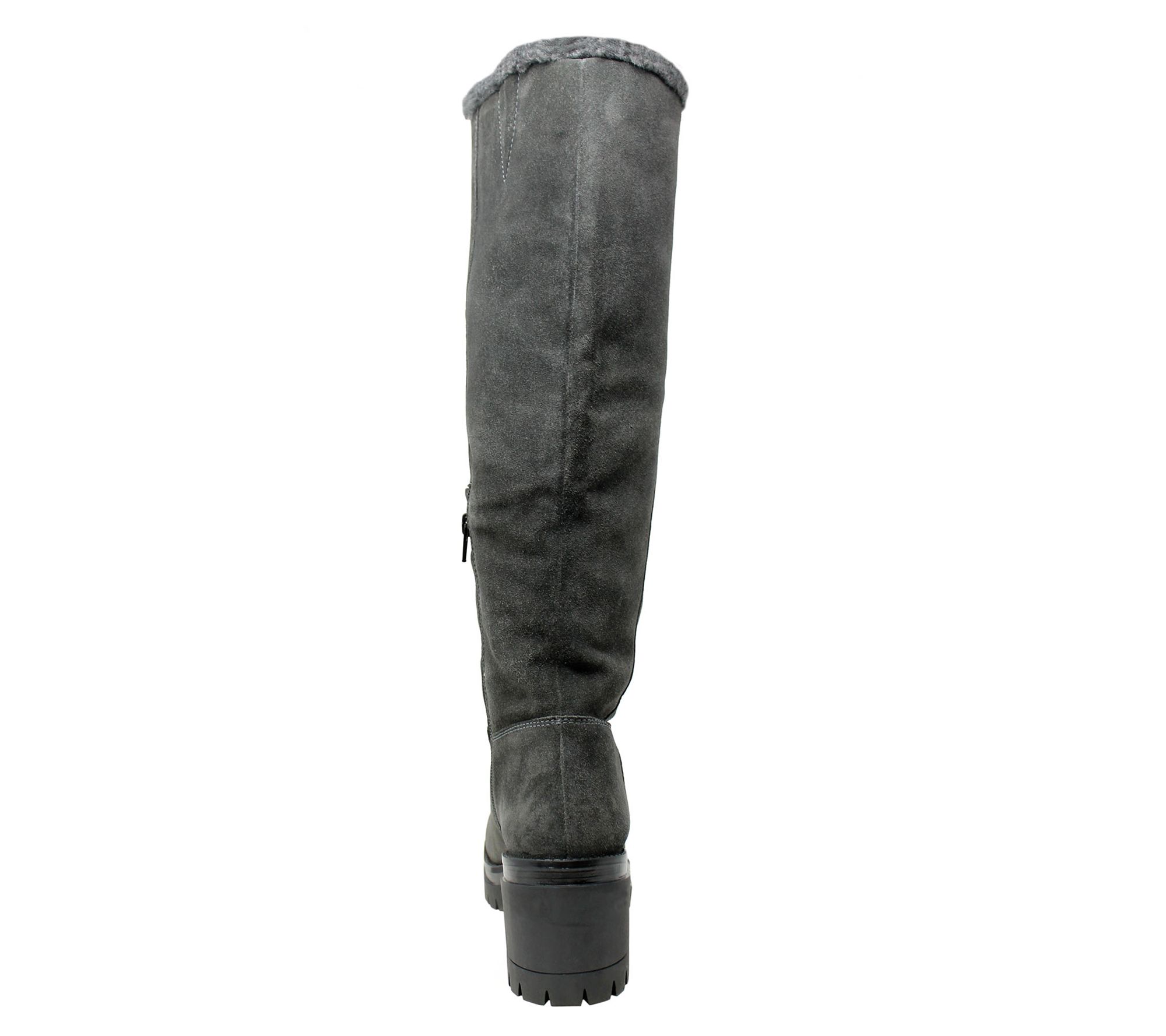 Charles by Charles David SuedeFaux Fur Tall Boot Collateral