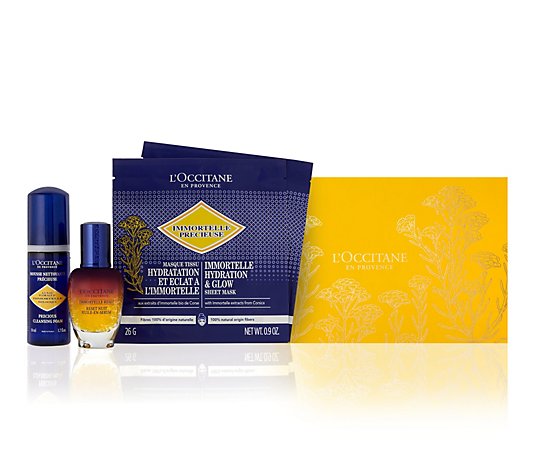 L'Occitane Holiday Immortelle Discovery Skin-Care Gift Set