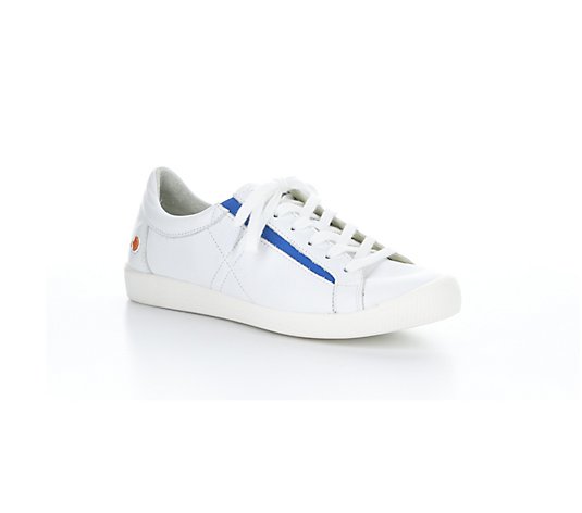 Softino's Smooth Leather Fashion Sneakers