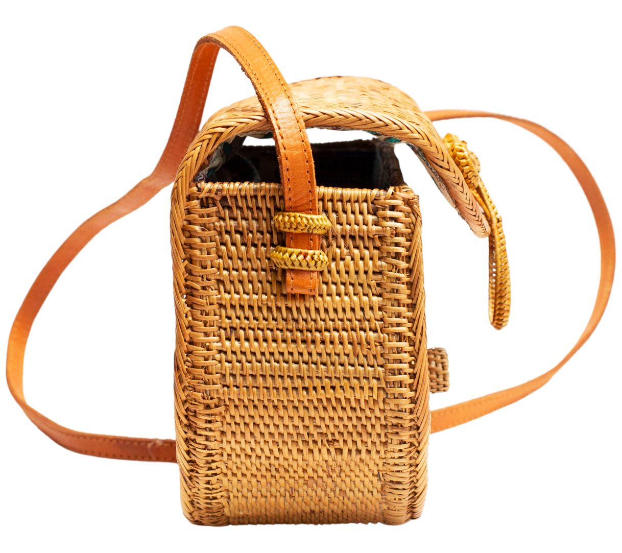 Jelavu - Sedna Wicker Crossbody Bag - QVC.com