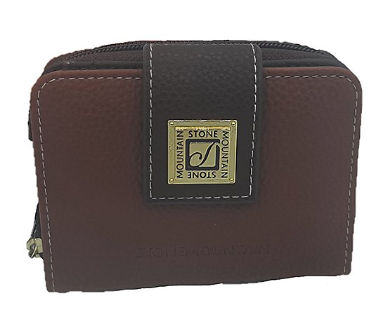 Stone Mountain Cornell Leather Bifold Small Wallet