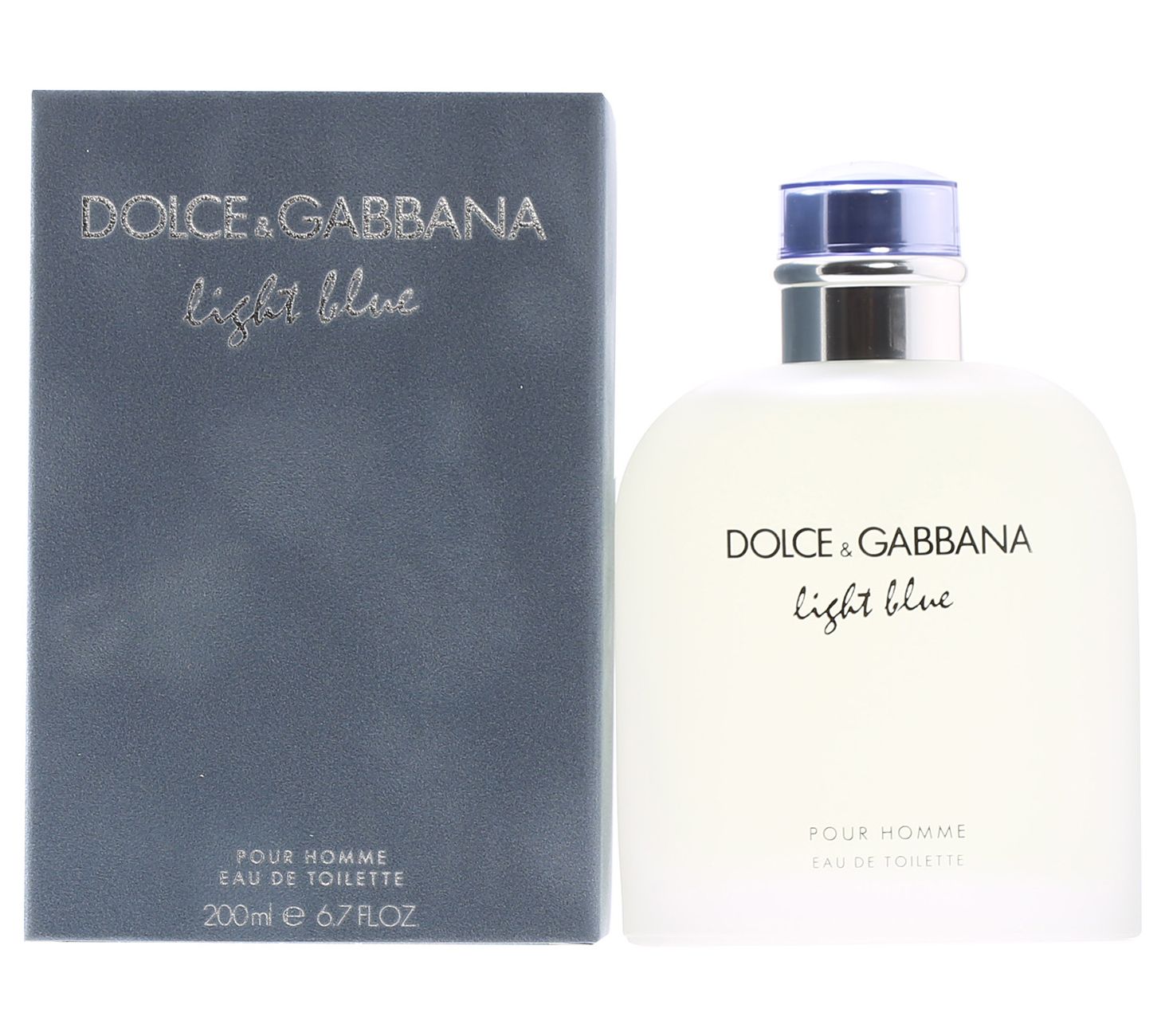 Dolce & Gabbana Light Blue Men Eau De Toilette Spray 6.7 Oz - QVC.com