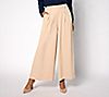 Joan Rivers Bitsy Wide-Leg Pull-On Ankle Trousers
