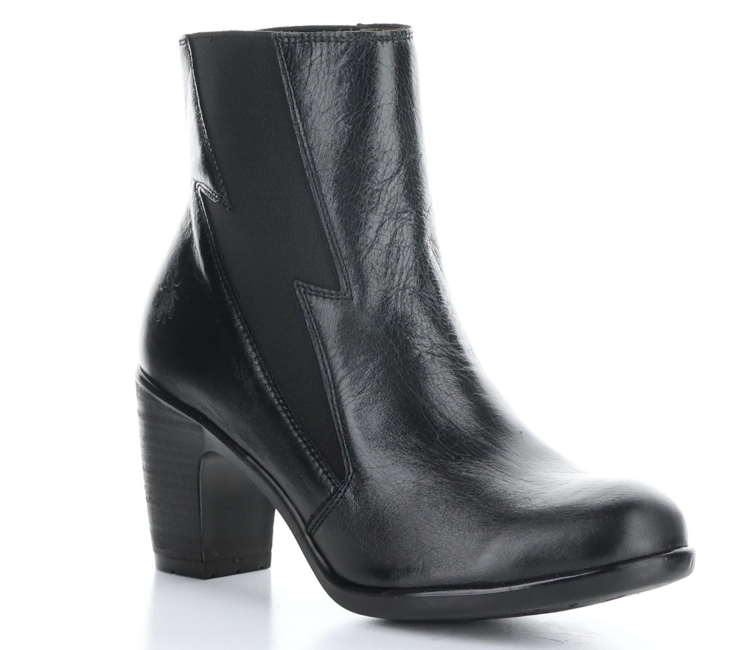 Fly London Smooth Leather Boots Kimi QVC