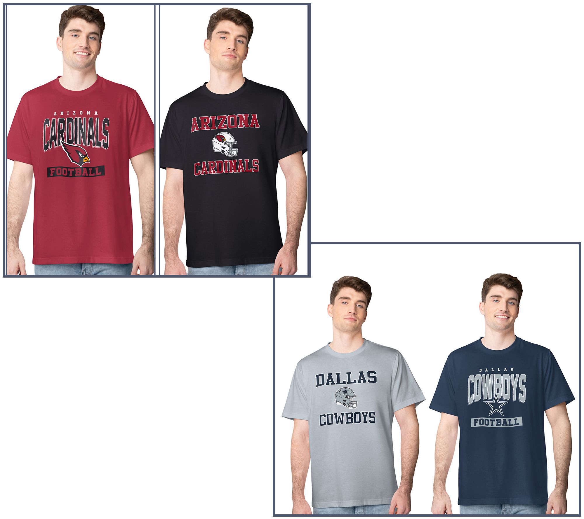 NFL 2-Pack Short Sleeve T-Shirt Combo - QVC.com