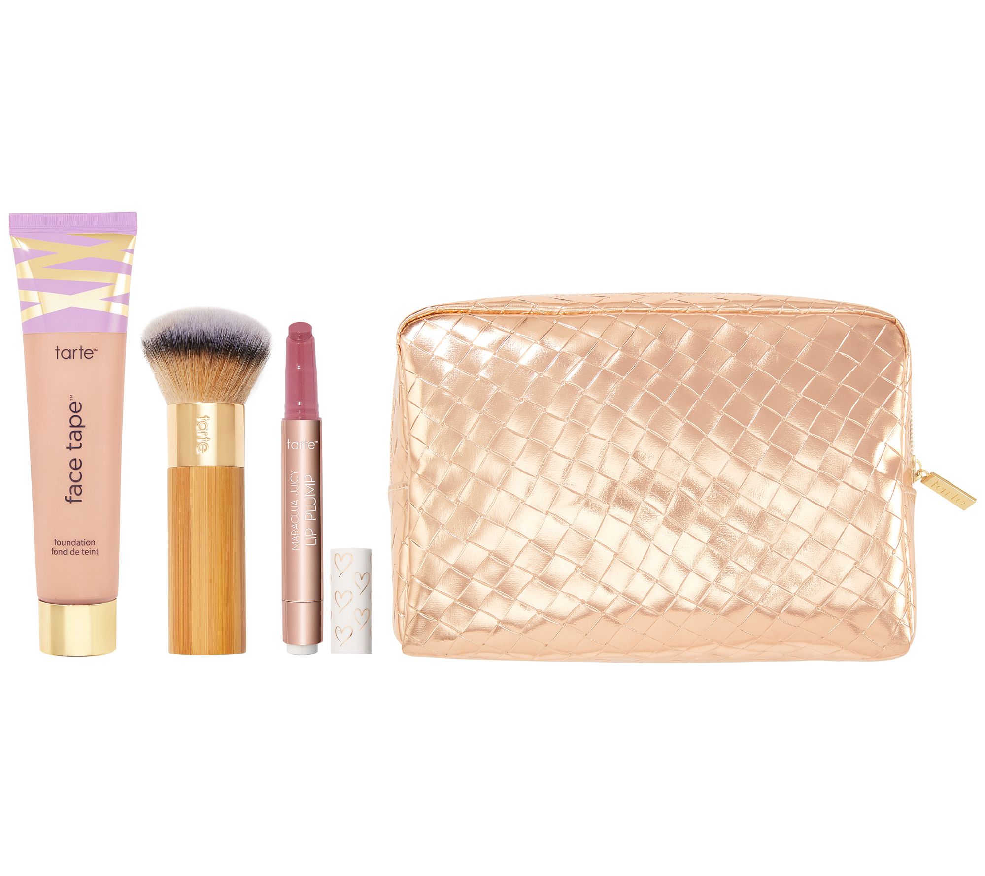 tarte Super- Size Face Tape Foundation 3-Pc Kit with Bag