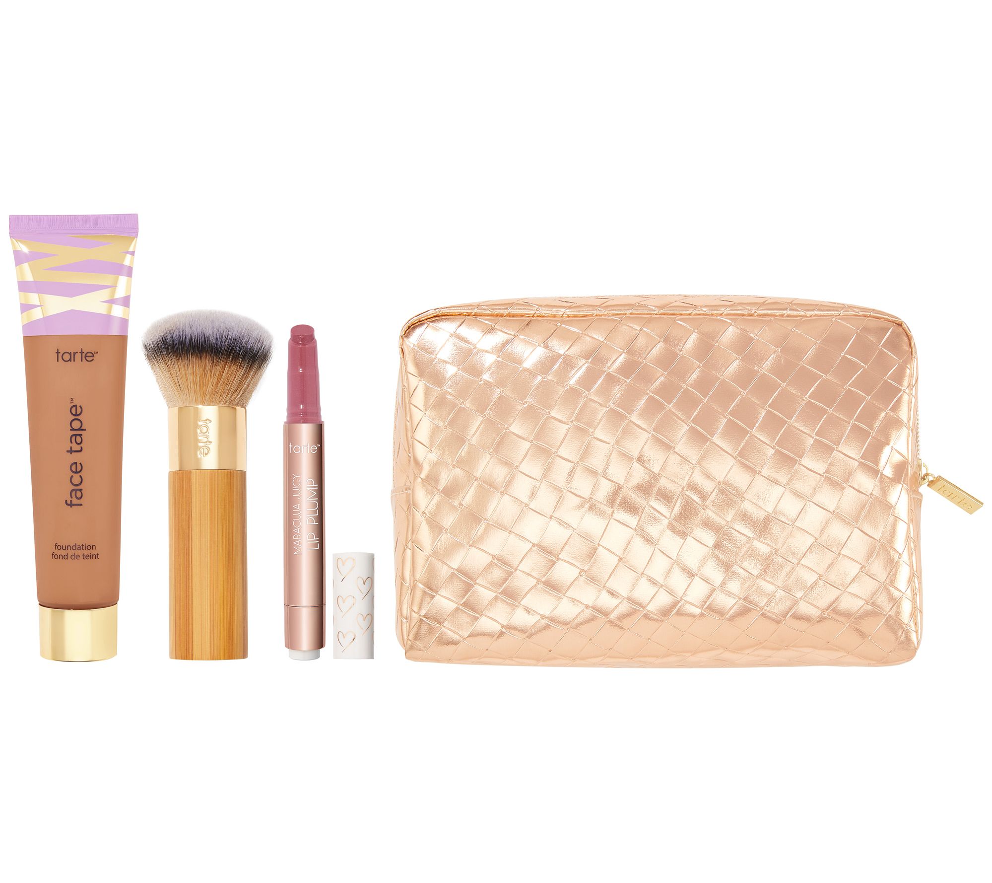tarte Super- Size Face Tape Foundation 3-Pc Kit with Bag