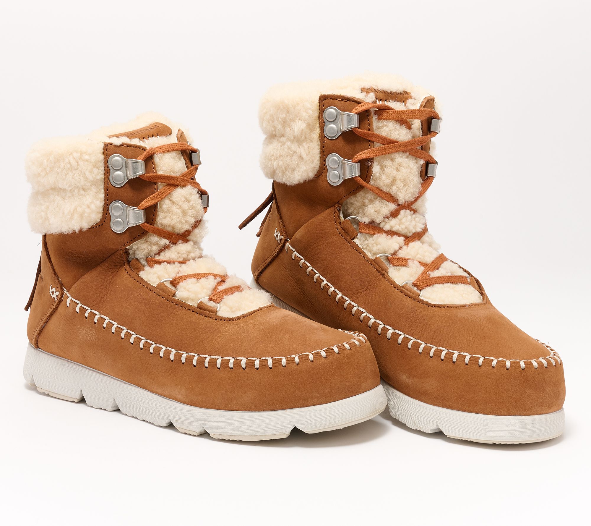 "As Is" Manitobah Suede Lace-Up Winter Boots- Pacific Hiker