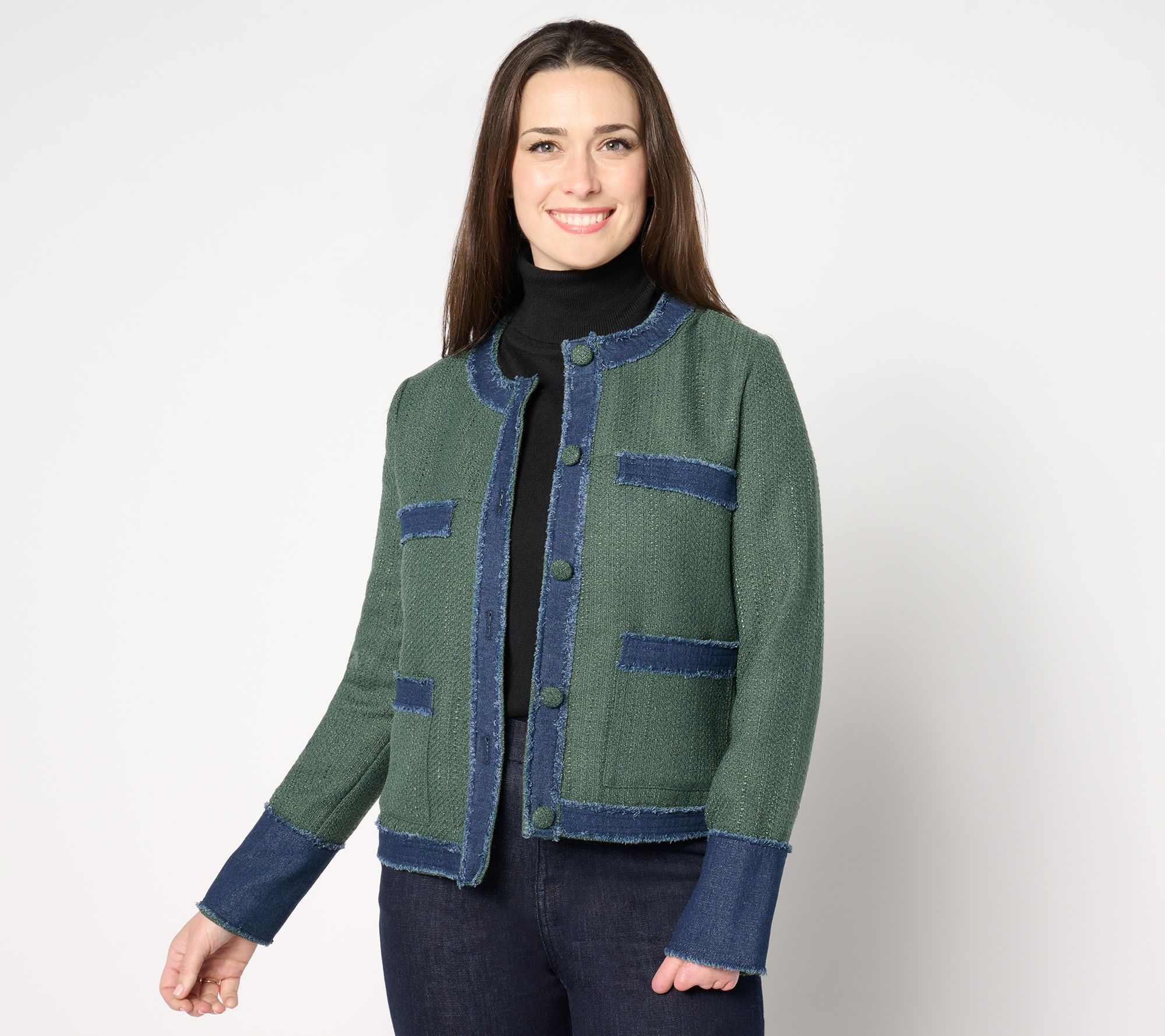 Studio Park x Shawn Killinger Mixed Media Lady Jacket