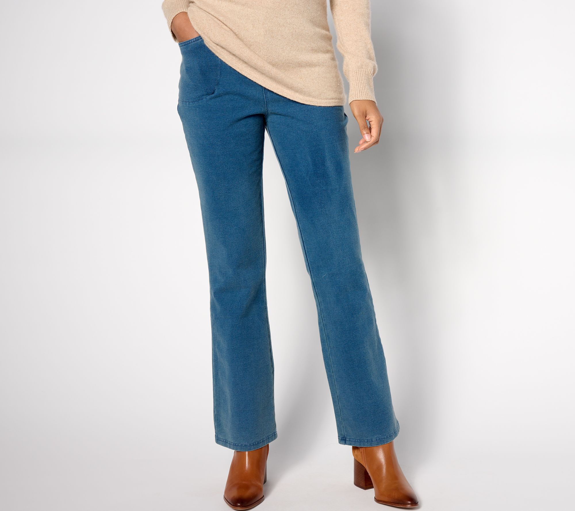 "As Is" Quacker Factory DreamJeannes Regular Baby Boot Jeans