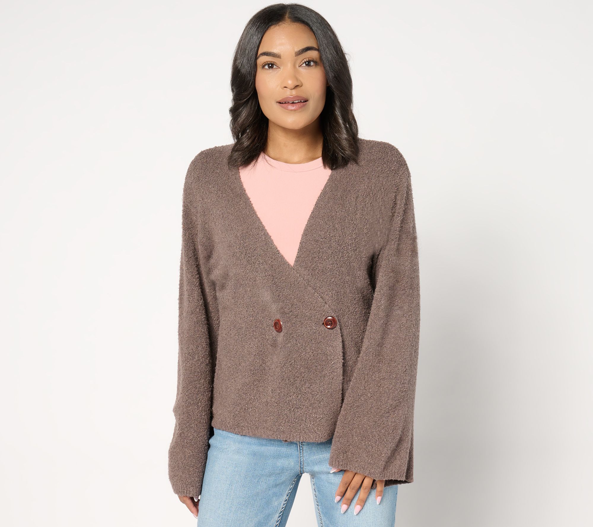 Me by Jennie Garth Beacon Button Front Cardigan