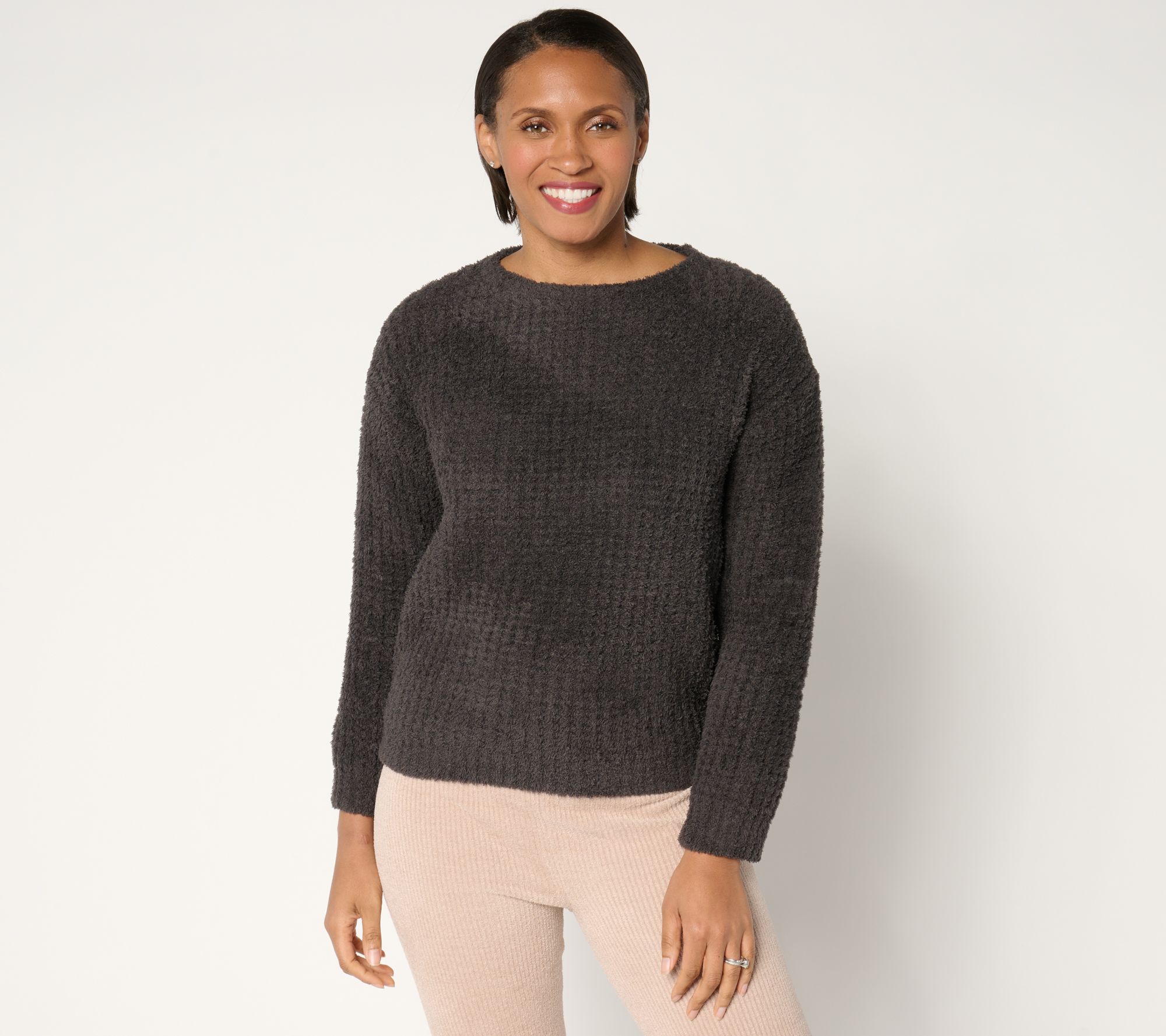Barefoot Dreams CozyChic Waffle Pullover
