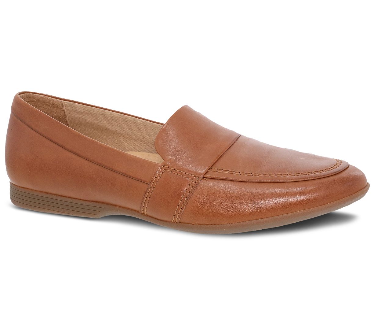 Dansko Luggage Nappa Leather Tailored Loafer- Linden
