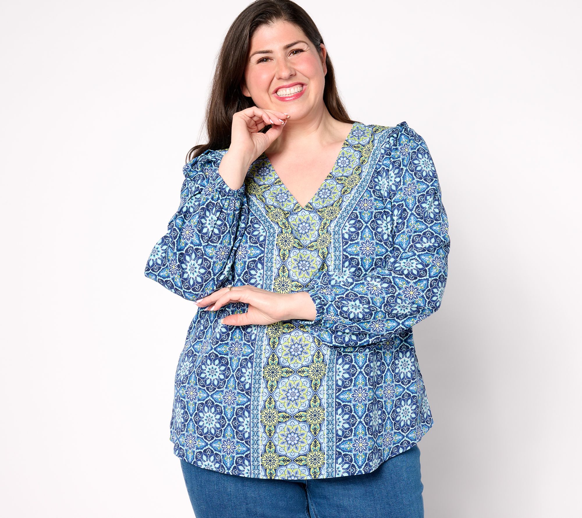 "As Is" Belle Boho by Kim Gravel Find Your Fire Boho Chic Blouse