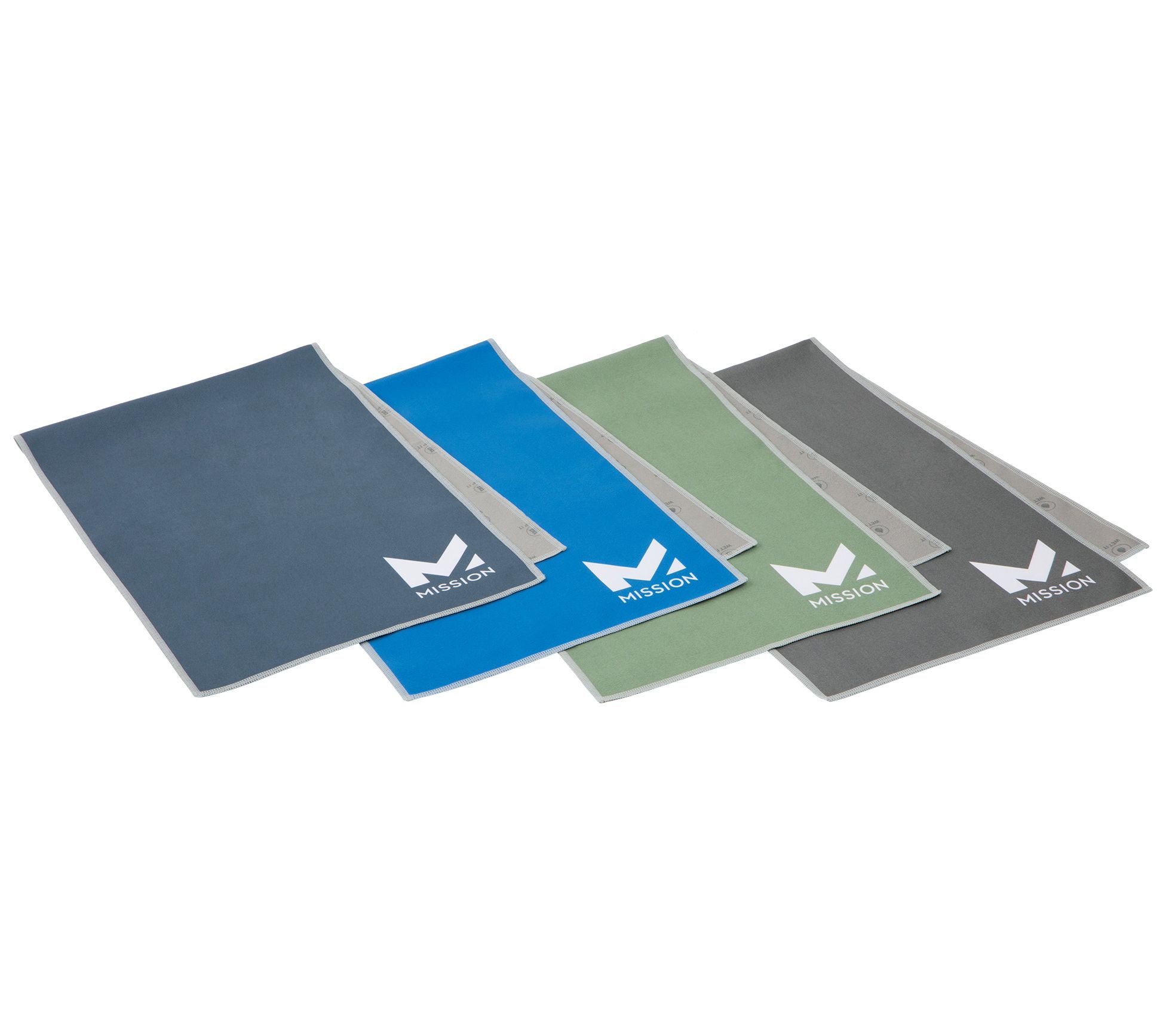 MISSION Set of 4 UPF50 Original Cooling Towels