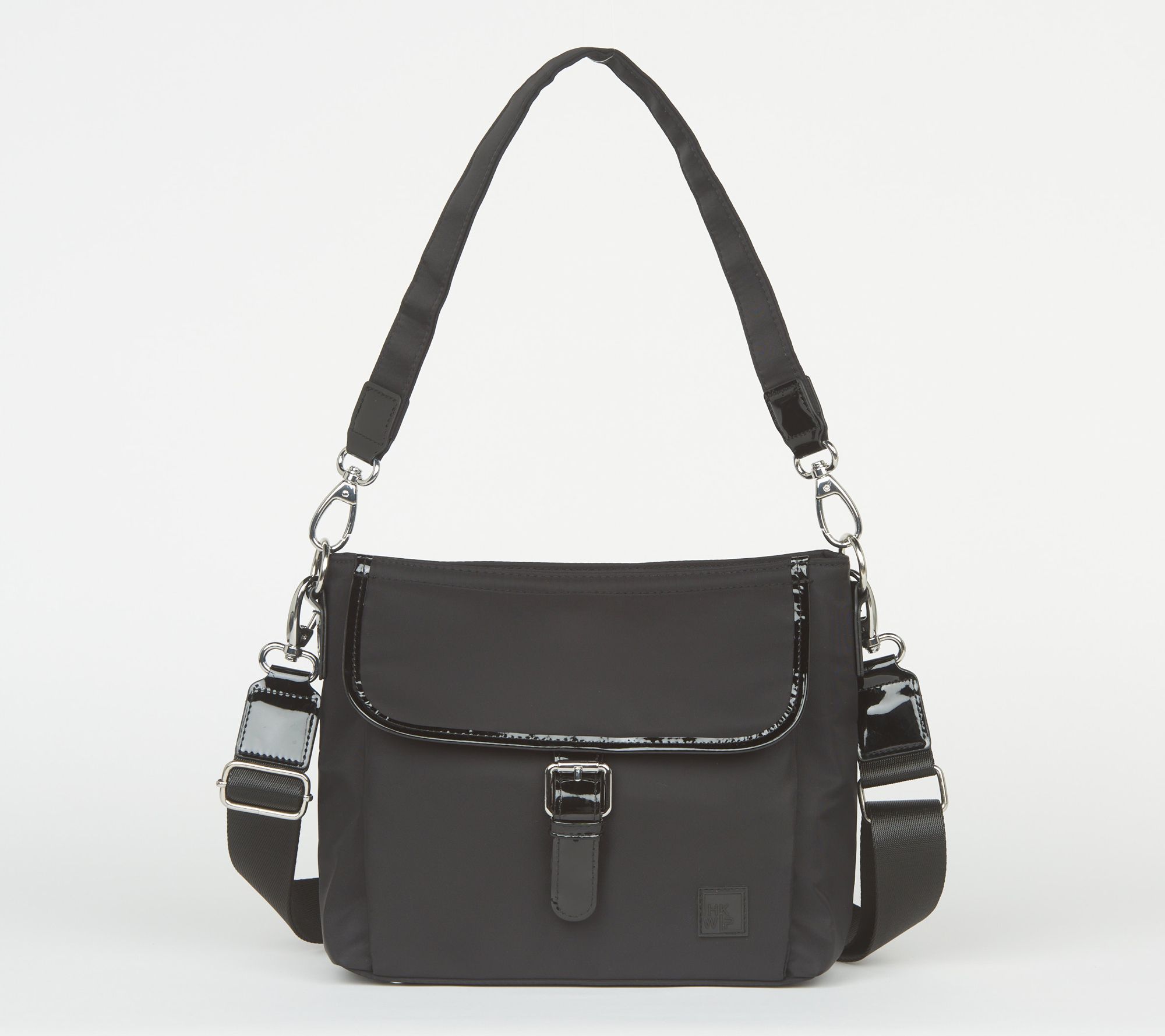 "As Is" IHKWIP The Convertible Buckle Up Shoulder Bag w/ Crossbody Strap