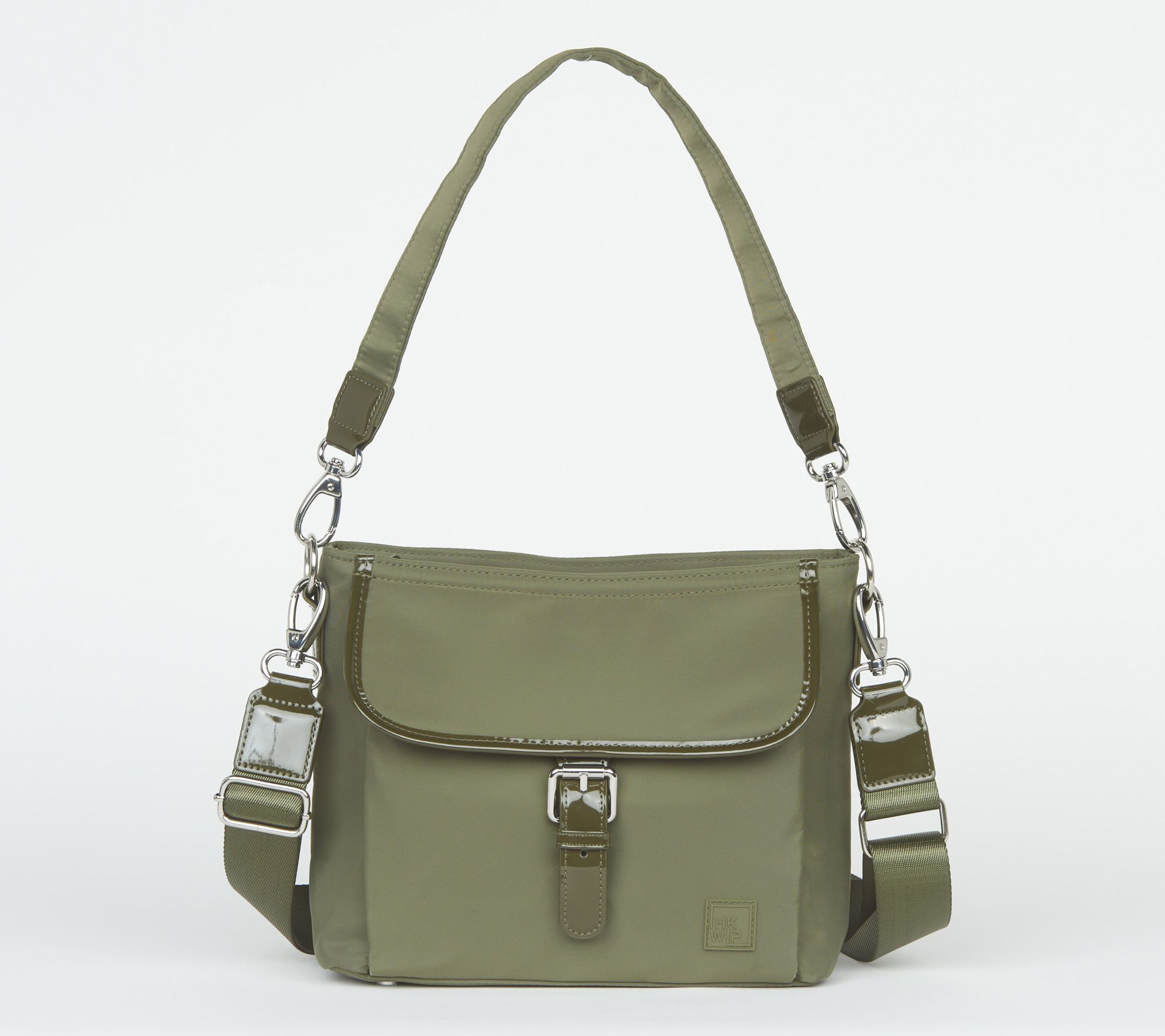 "As Is" IHKWIP The Convertible Buckle Up Shoulder Bag w/ Crossbody Strap