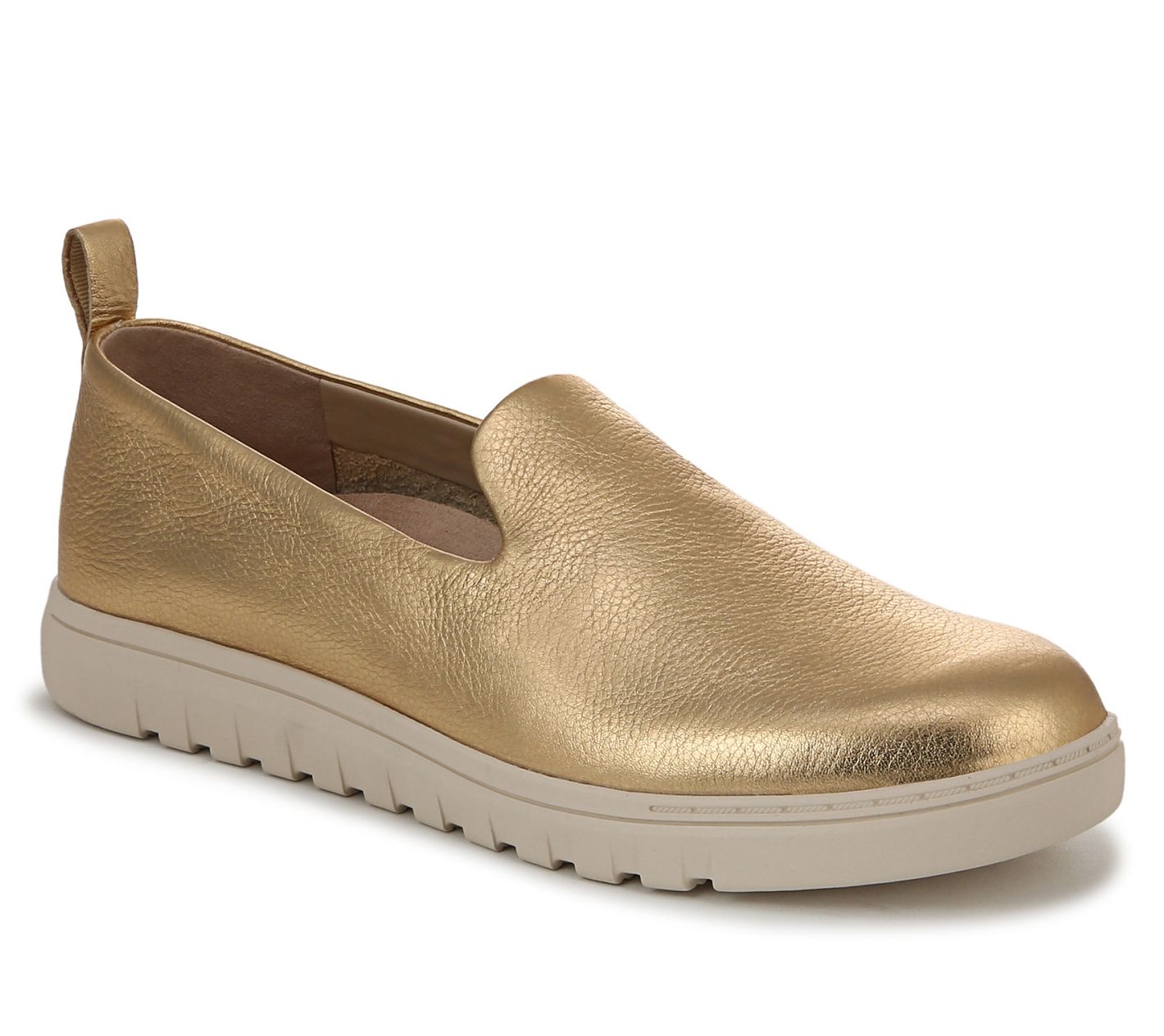 Vionic Flex 360 Leather Slip Ons - Uptown Willa