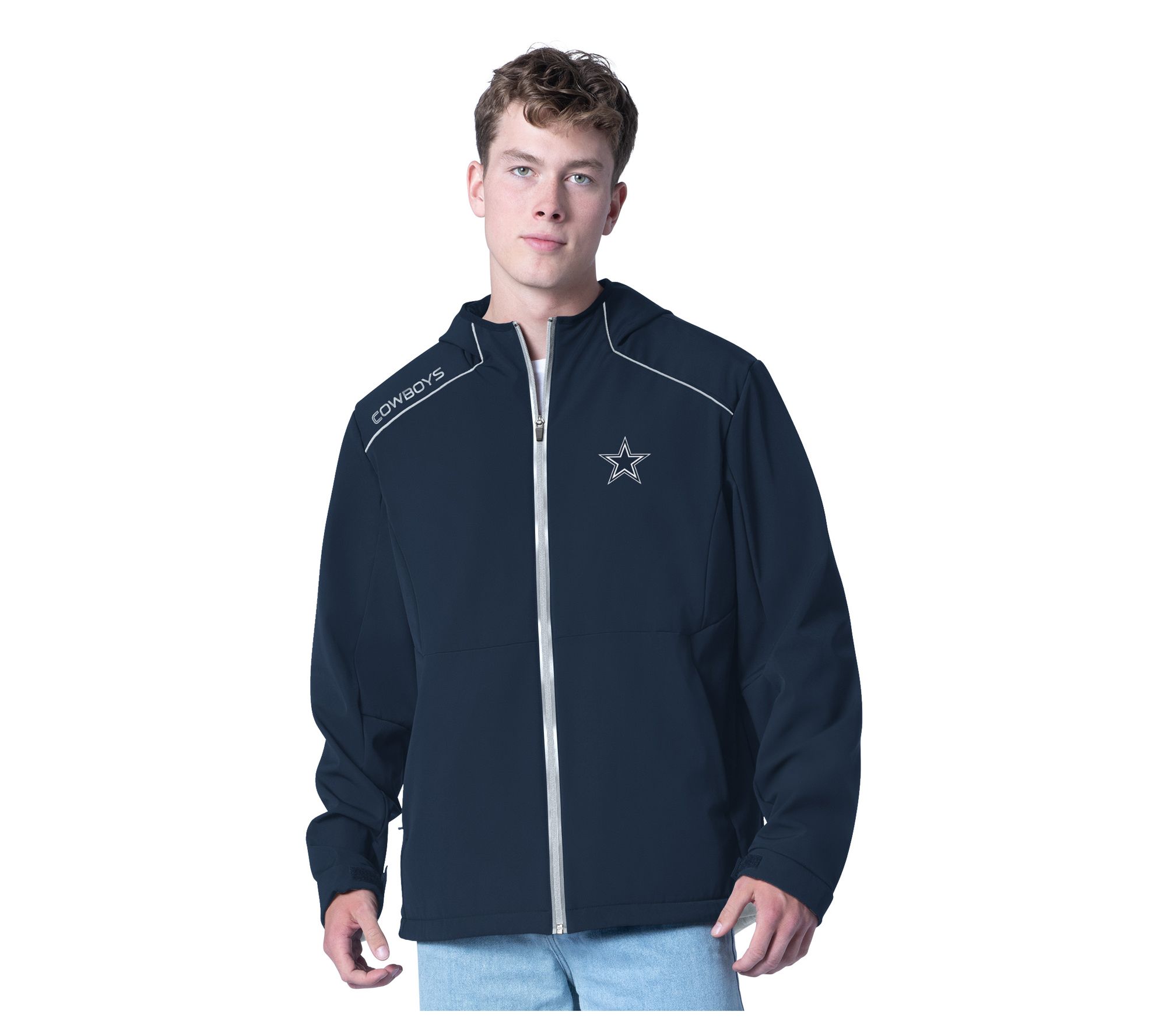 NFL Officially Licensed Dallas Soft Shell Jacket w/ Hood