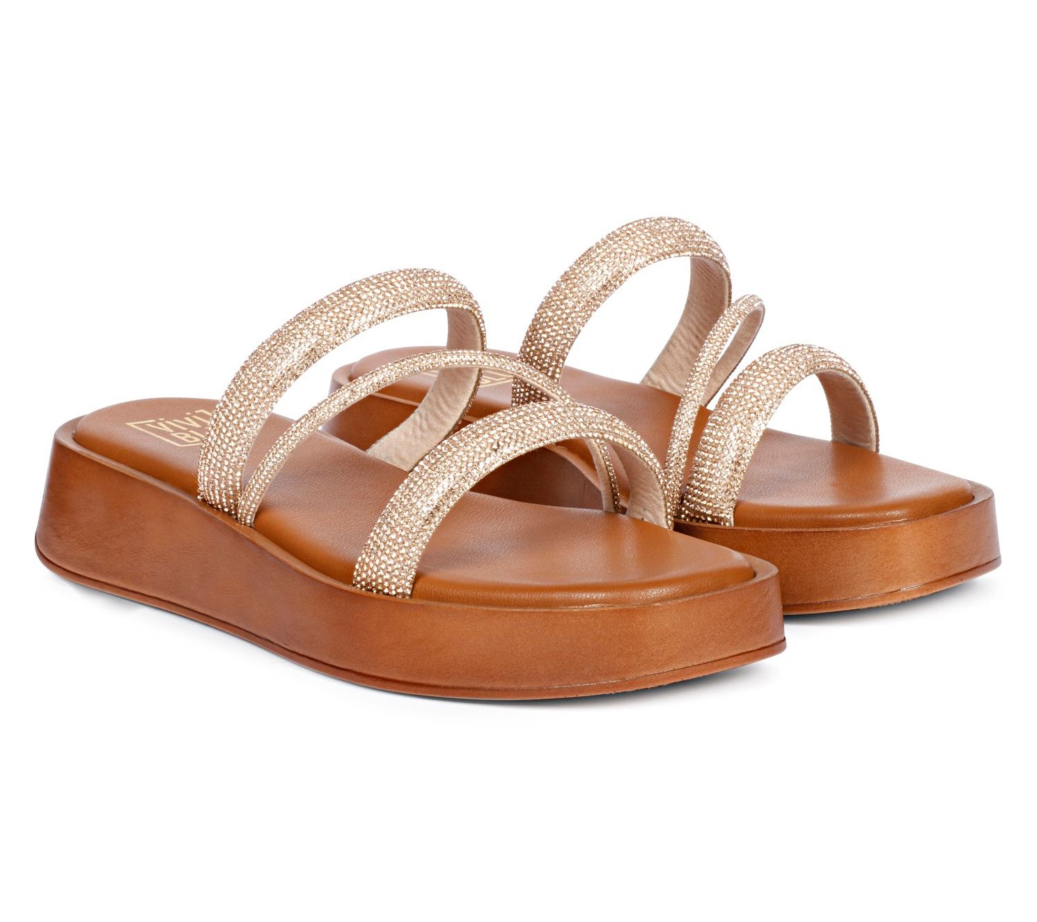 Saint G - Ren Strass Platform Sandals