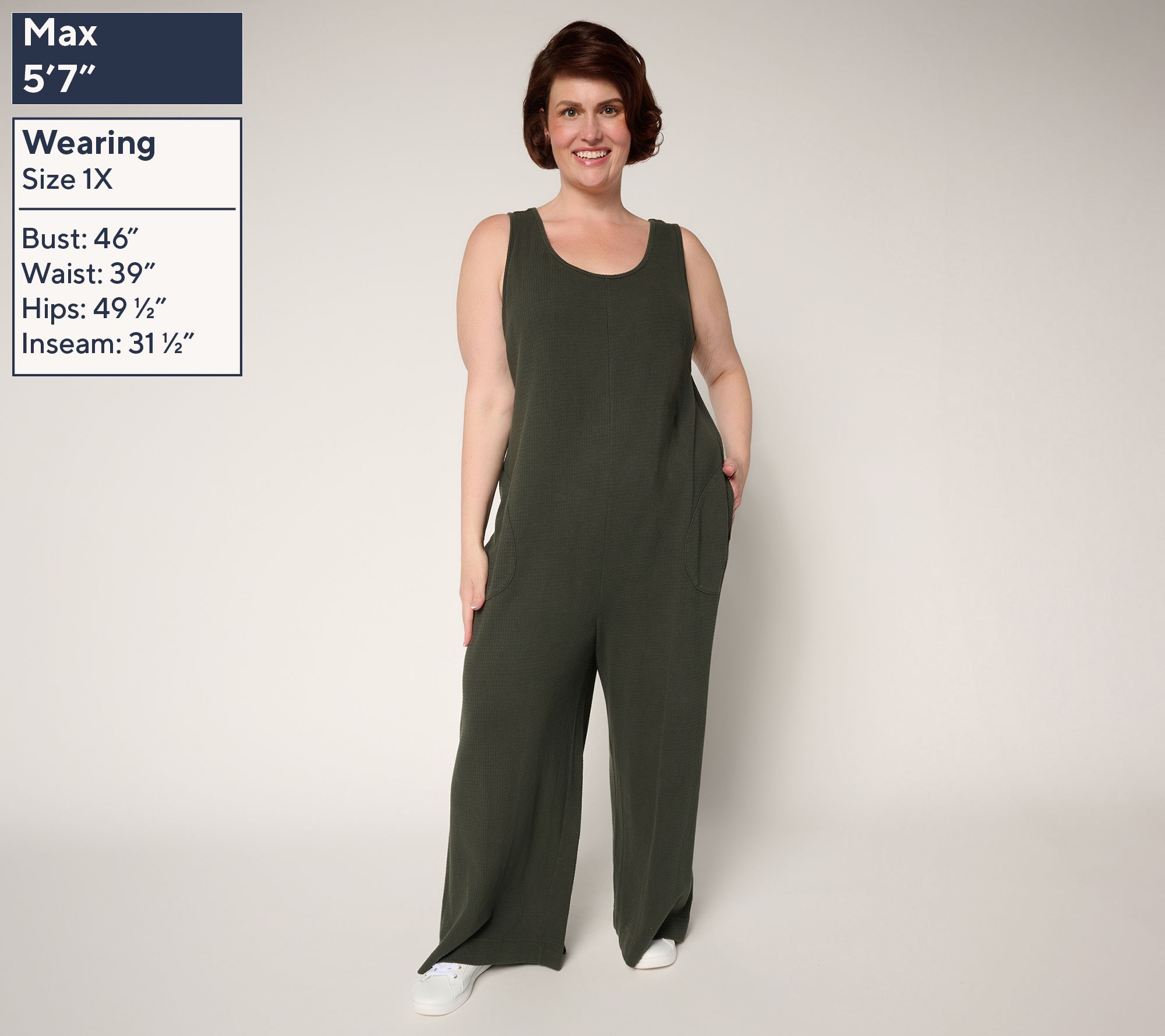 WHAT YOU'VE WANTED WOVEN JUMPSUIT main image 0