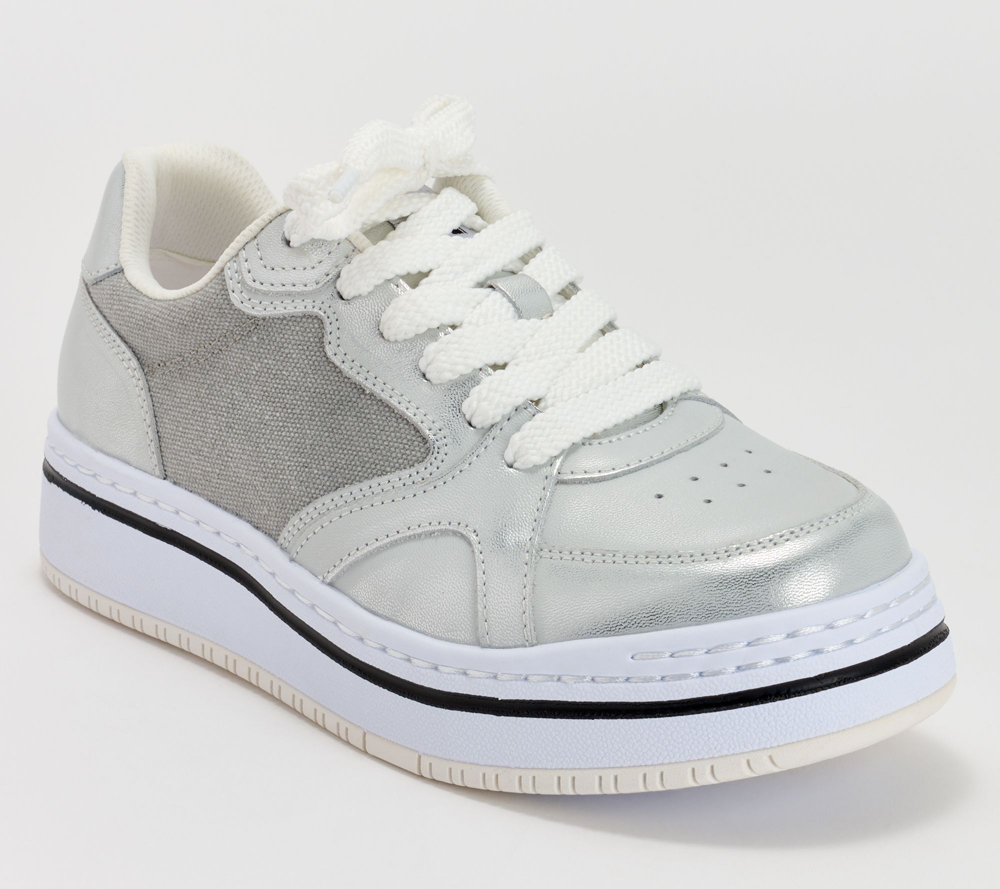 "As Is" Alegria Lace-Up Casual Sneakers - Alyster