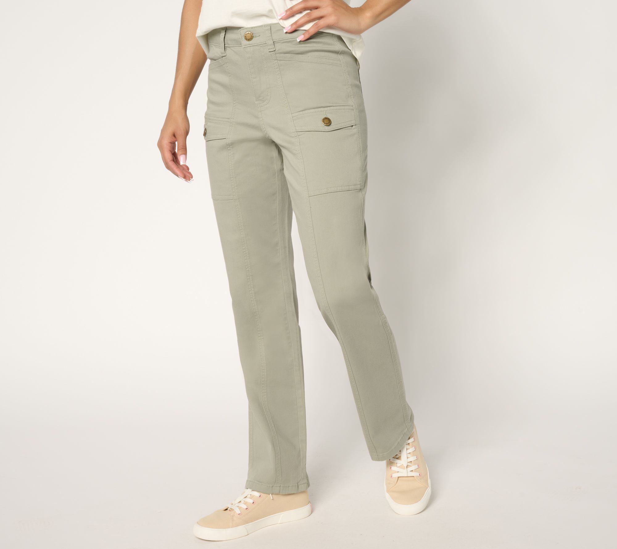 "As Is" Belle by Kim Gravel Pet TripleLuxe Twill Cargo Pants