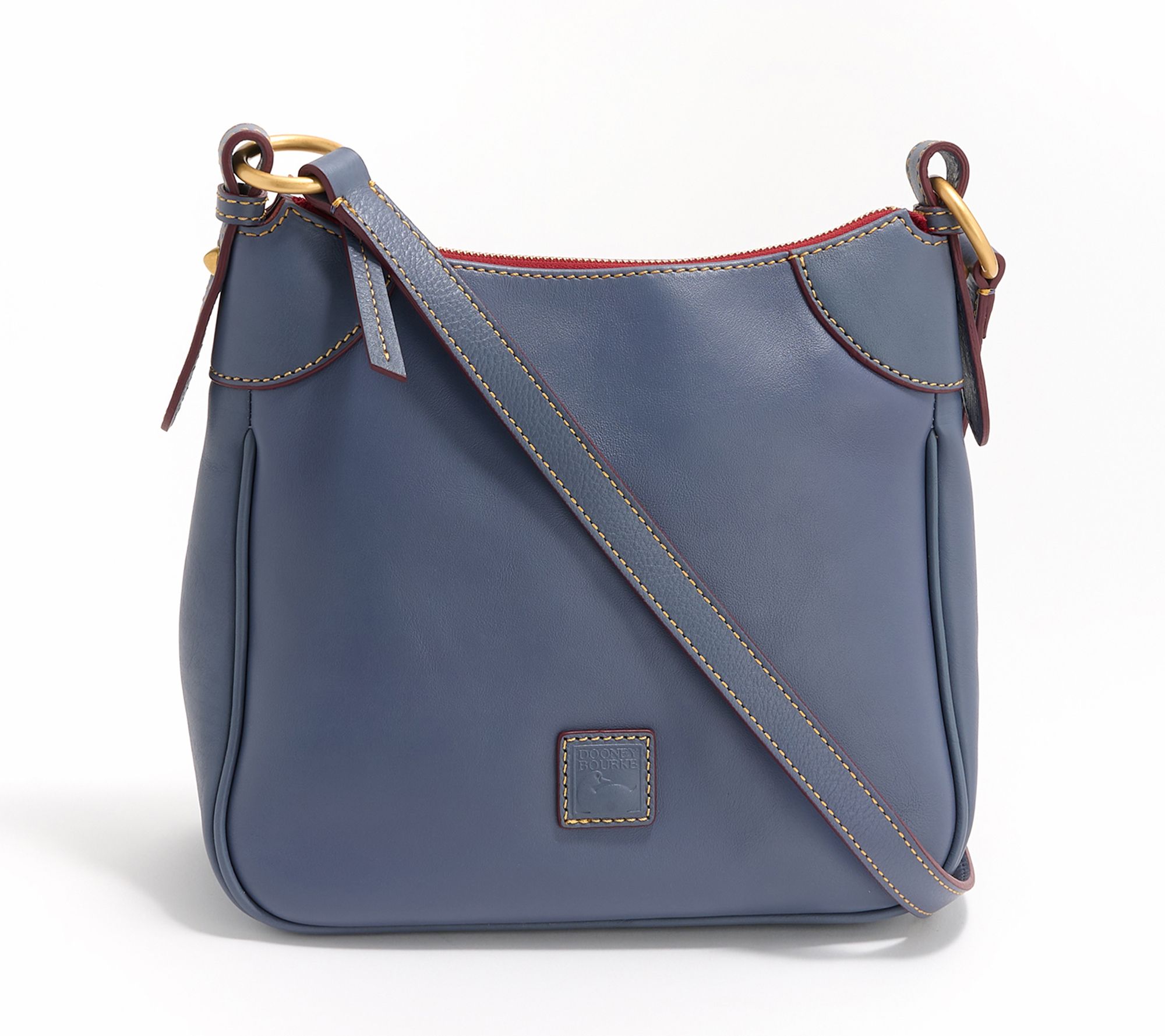 Dooney & Bourke Florentine Leather Zip Top Crossbody