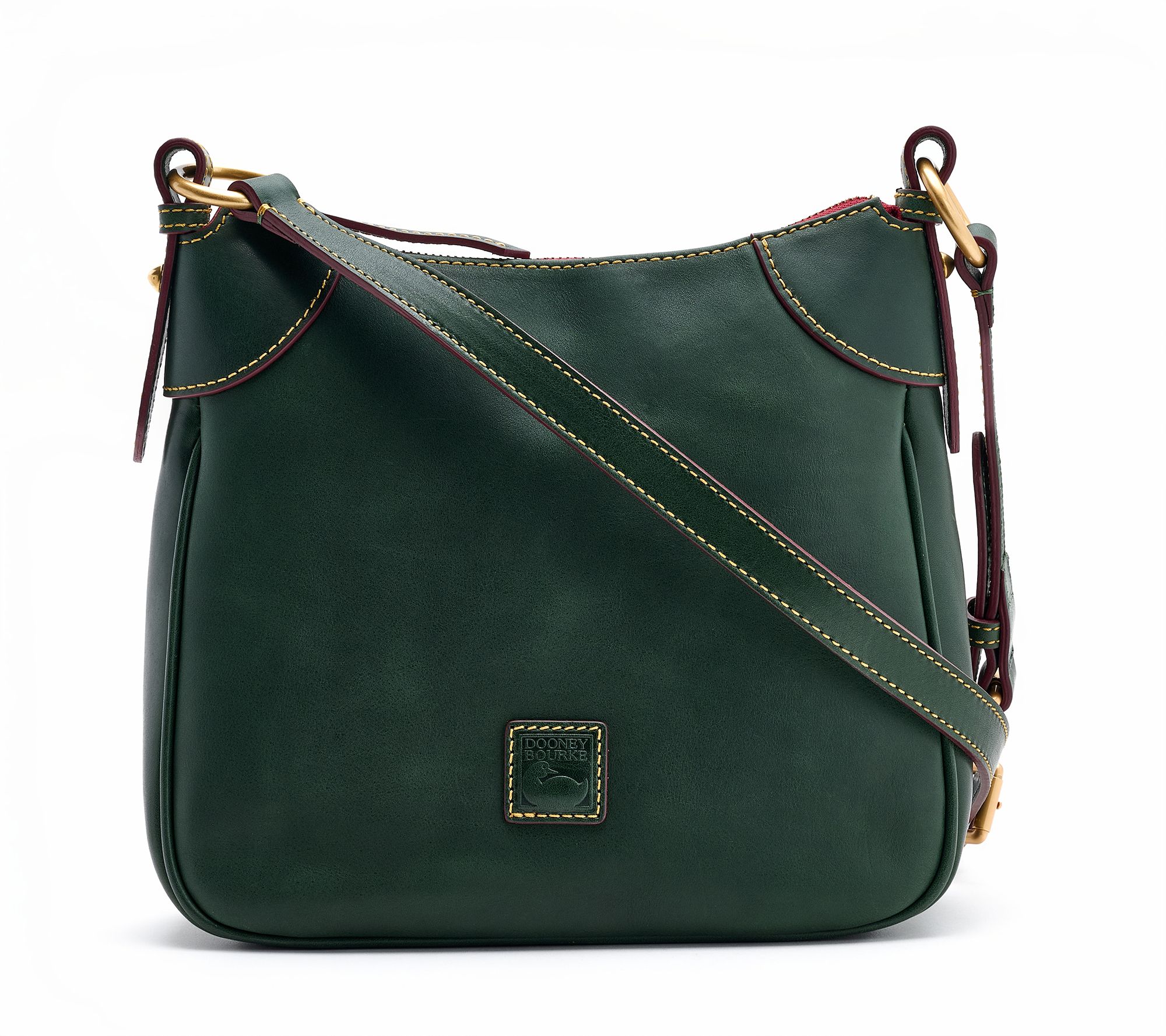 Dooney & Bourke Florentine Leather Zip Top Crossbody